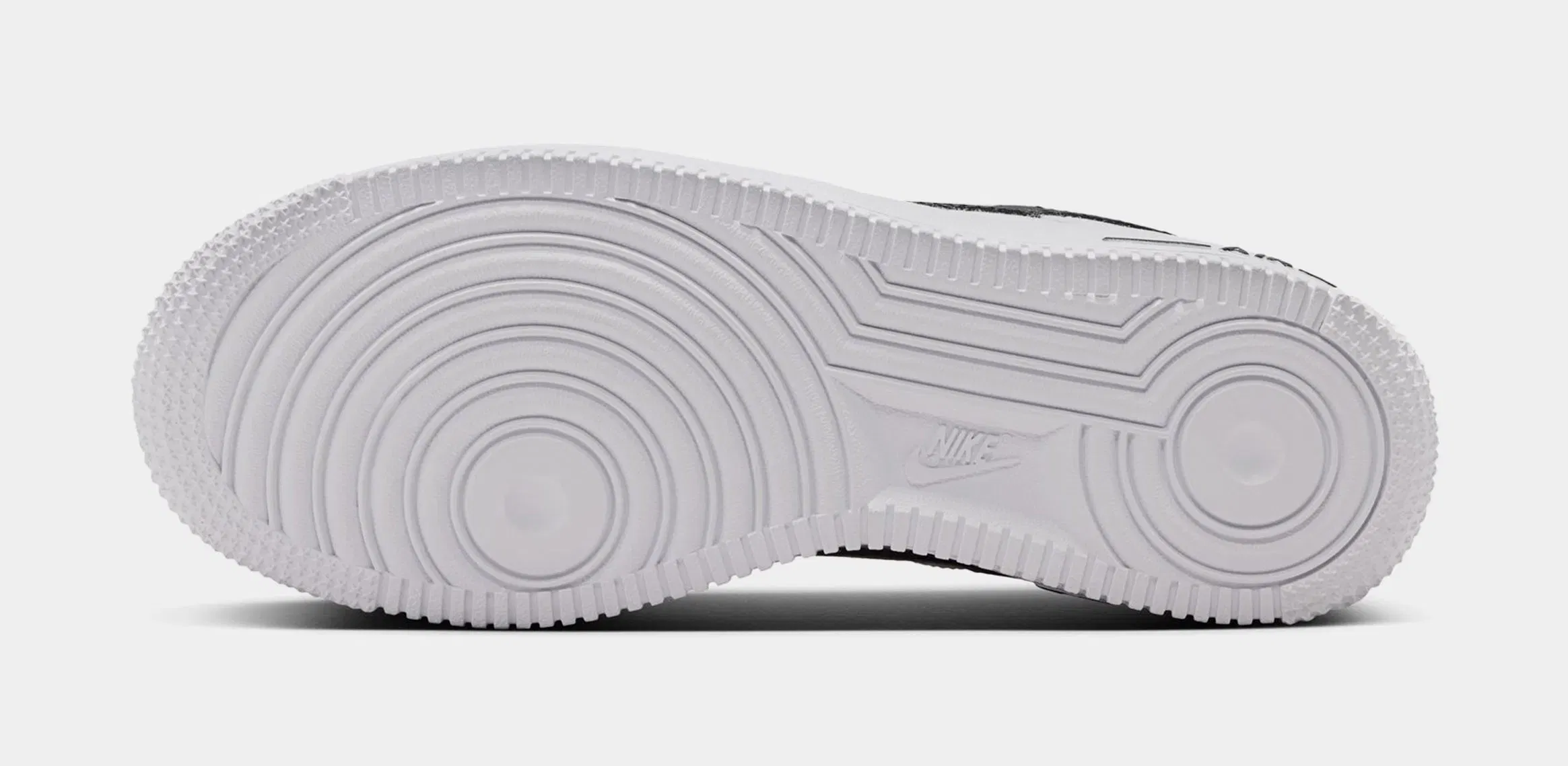 Nike Air Force 1 Low Grade School Lifestyle Shoes (White/Black)