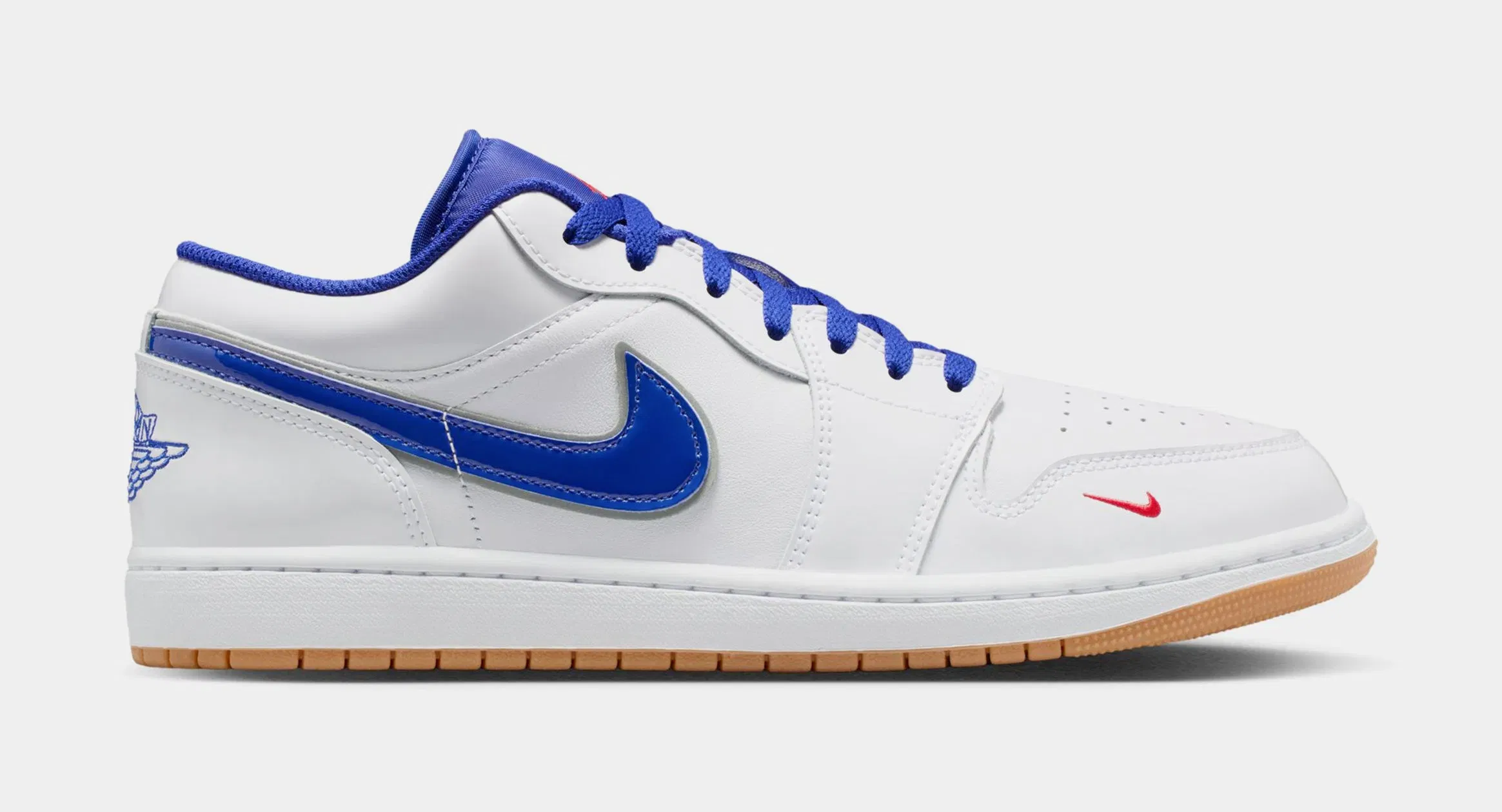 Air Jordan 1 Low SE Mens Lifestyle Shoes (White/University Red/Old Royal)