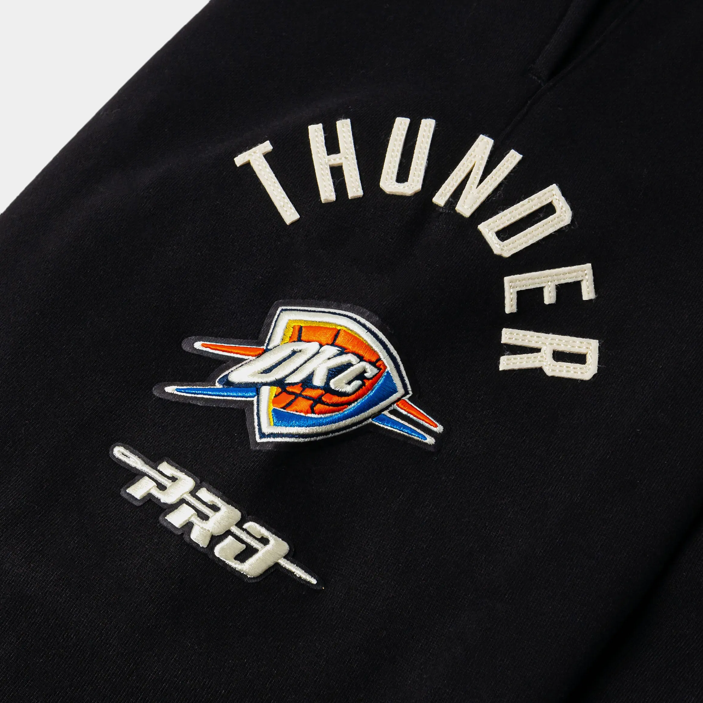 PRO STANDARD Oklahoma City Thunder Original Fleece Mens Sweatpants (Black/White)