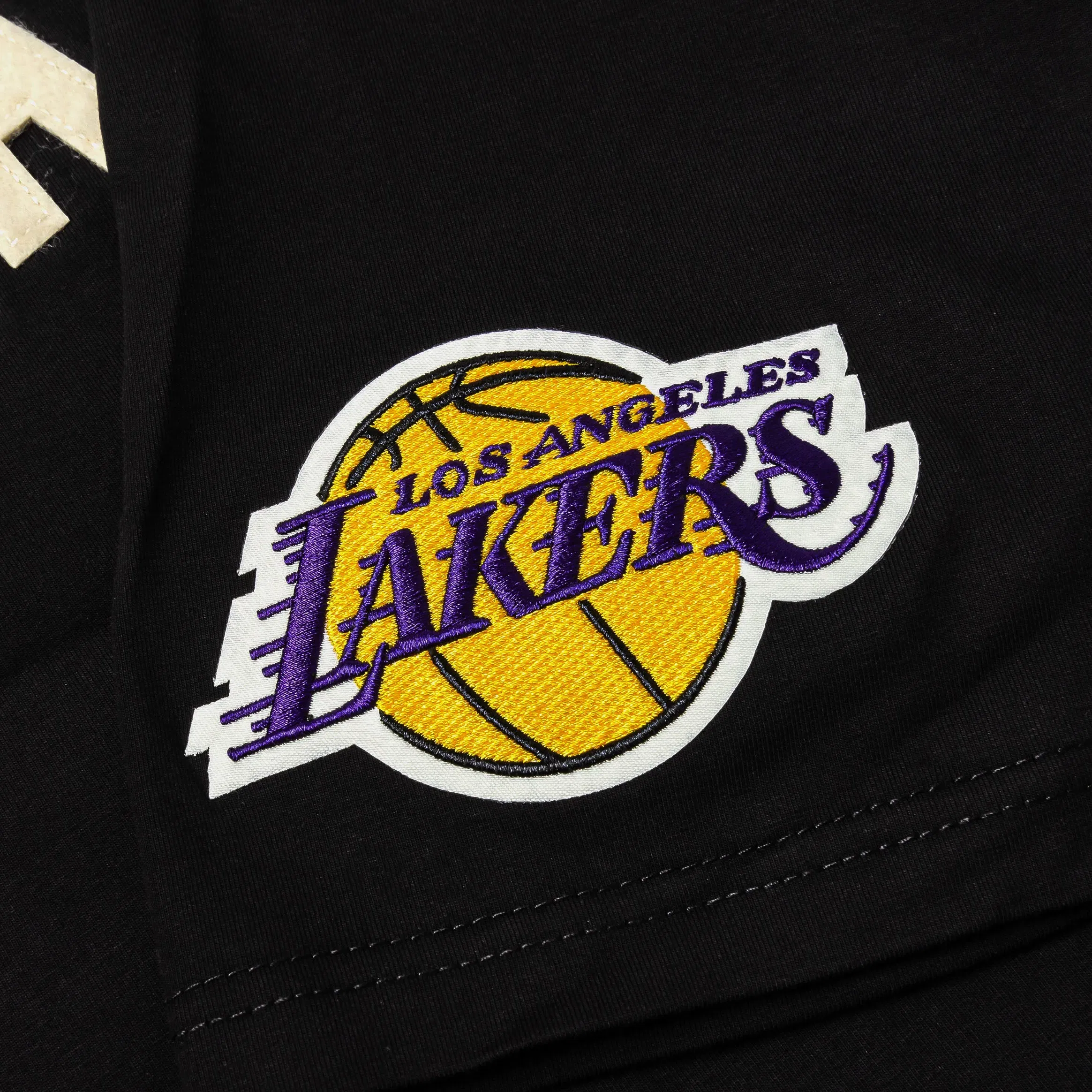 PRO STANDARD NBA Los Angeles Lakers Original Mens Short Sleeve Shirt (Black/White)