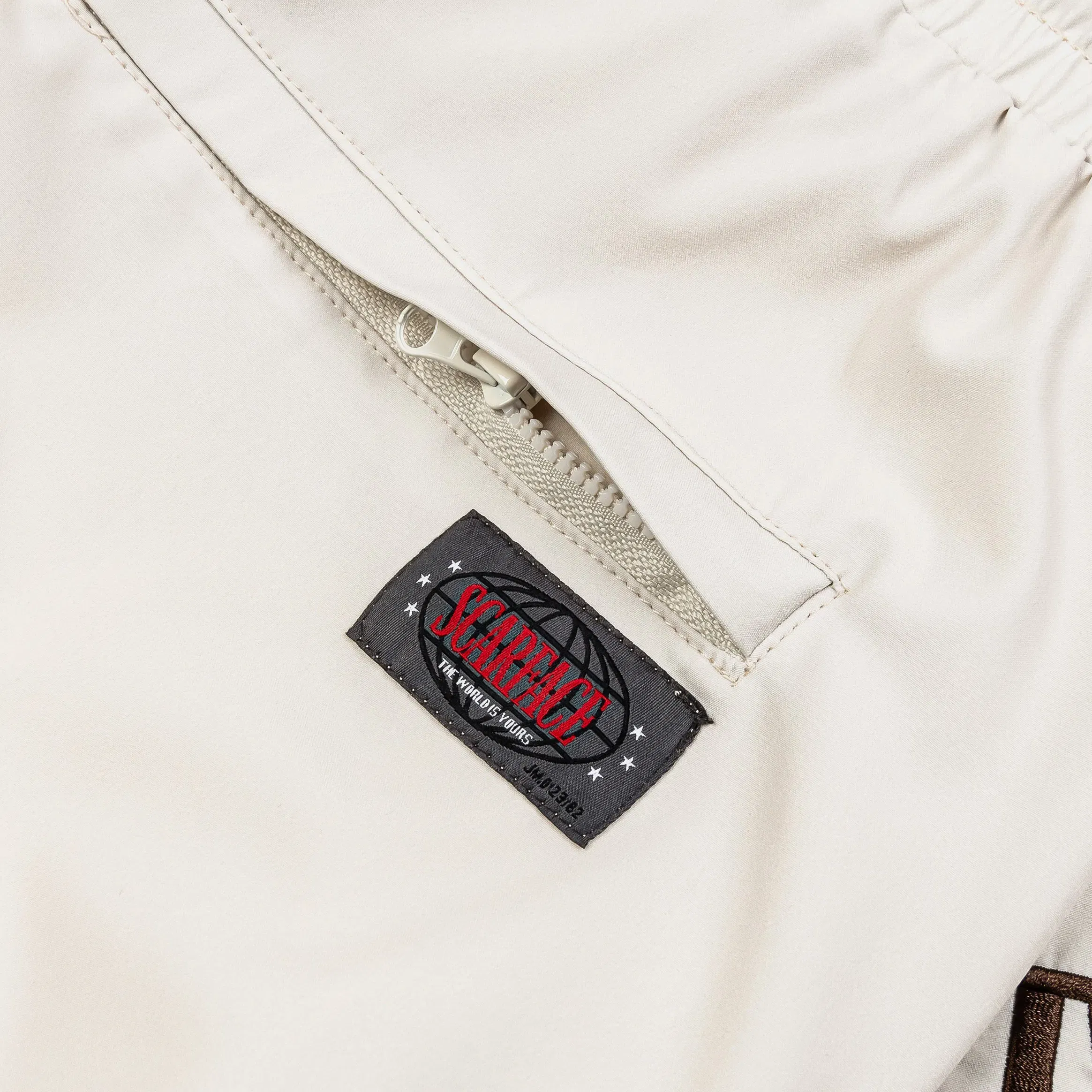 SCARFACE X SP SP x Scarface Icon Hybrid Mens Shorts (Beige/Taupe)