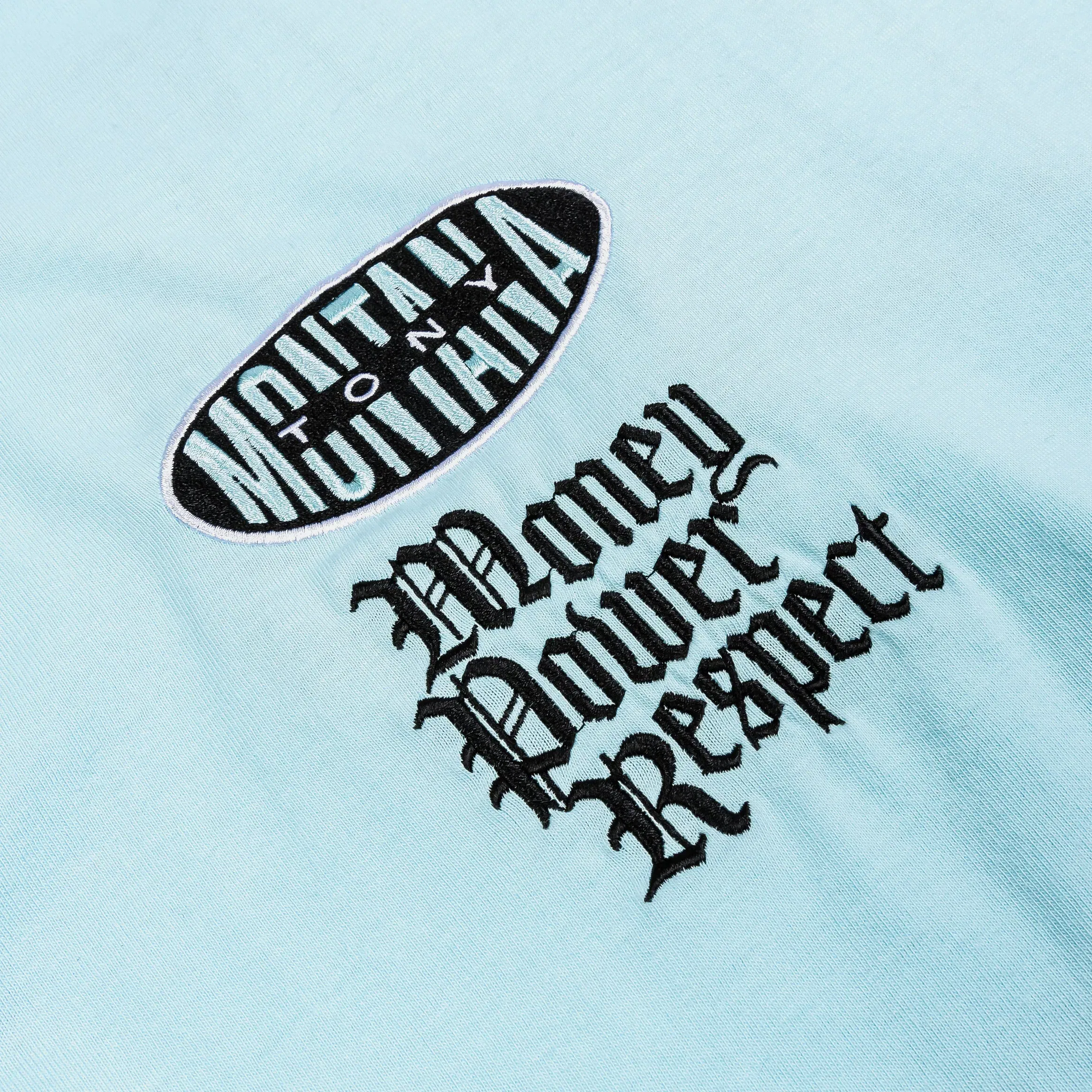 SCARFACE X SP SP x Scarface Respect Mens Short Sleeve Shirt (Blue/Red)