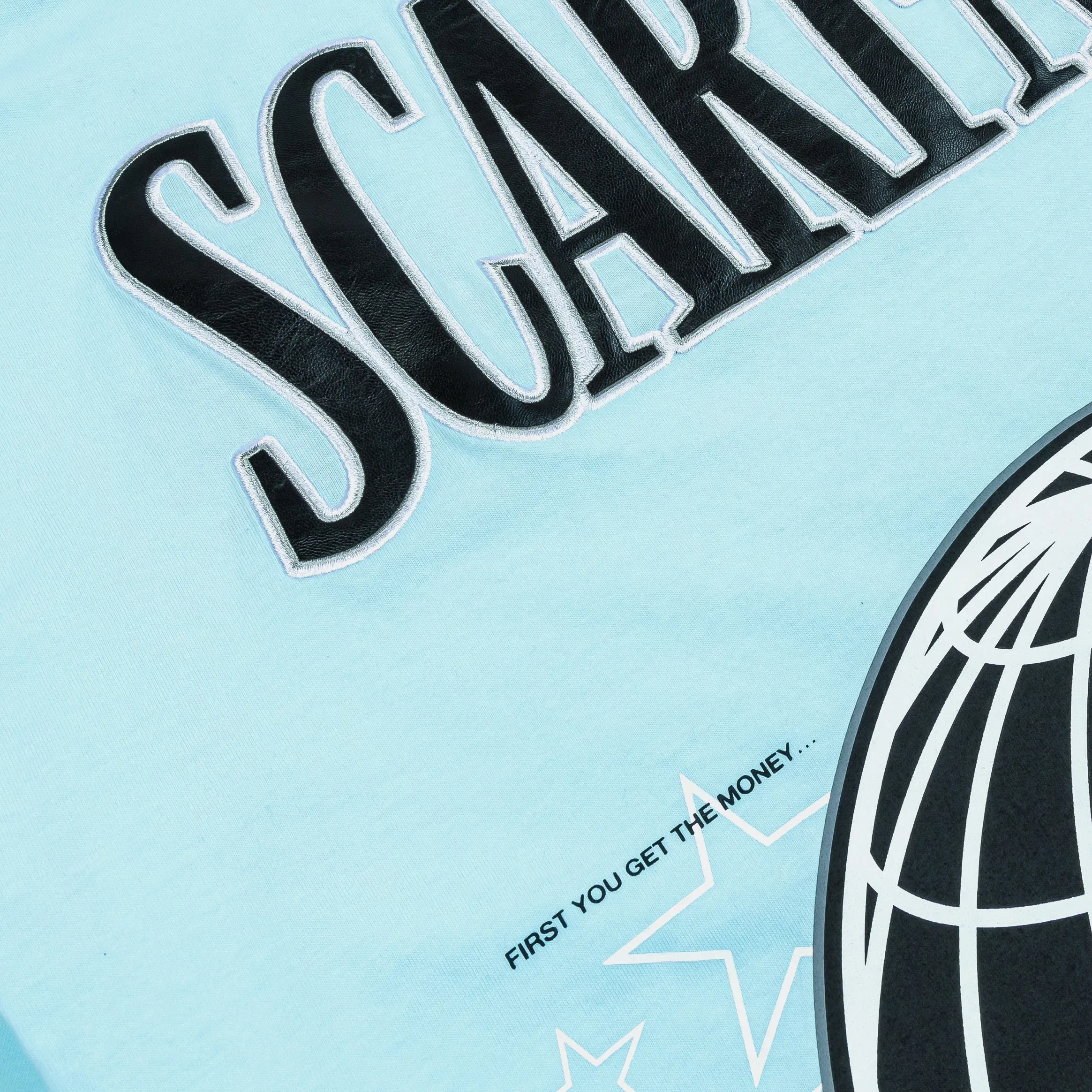 SCARFACE X SP SP x Scarface Respect Mens Short Sleeve Shirt (Blue/Red)