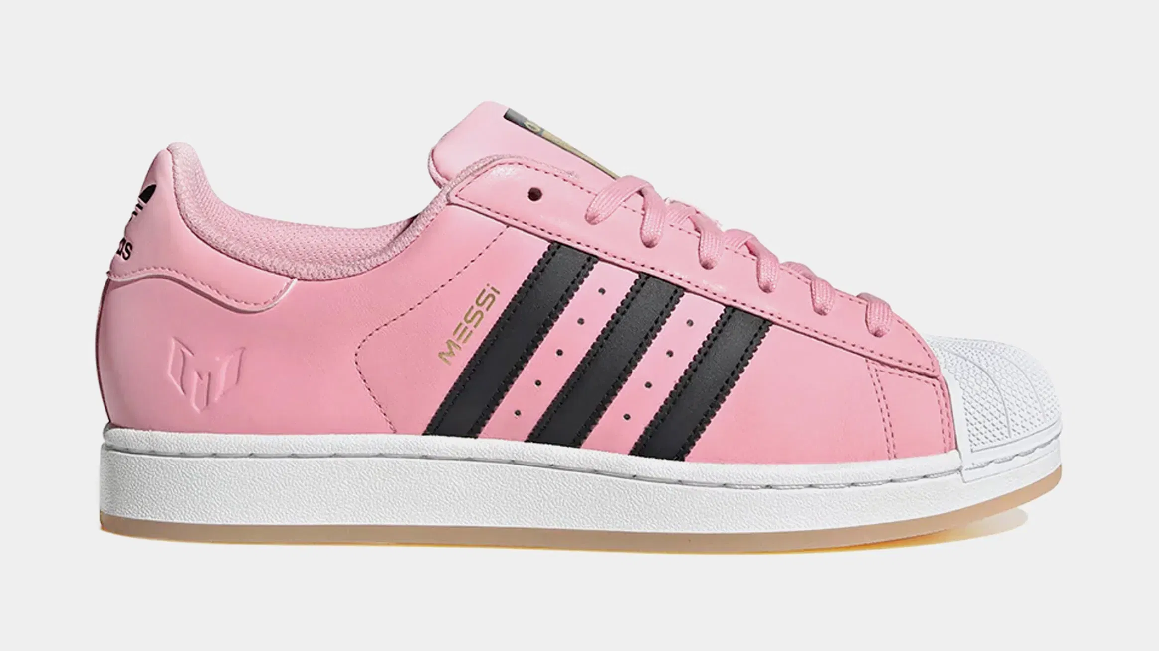 adidas Superstar Messi Mens Lifestyle Shoes (Pink/Black)