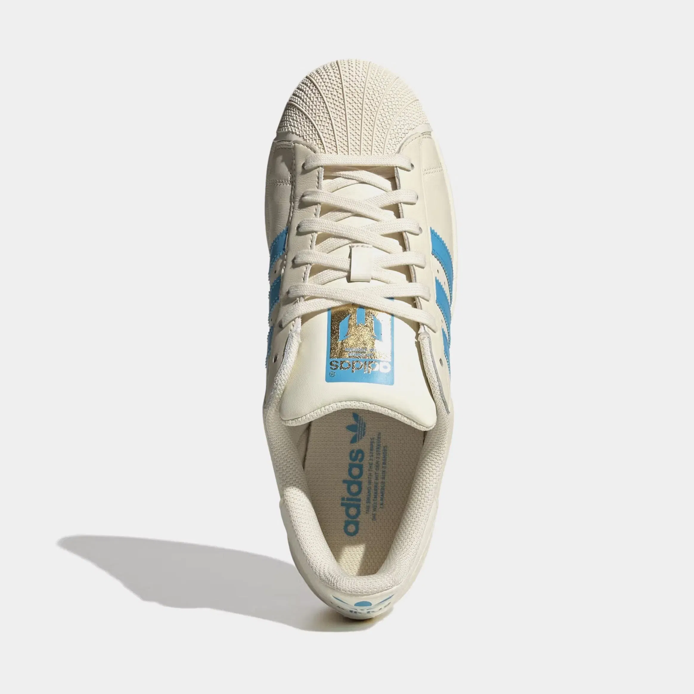 adidas Superstar Messi Mens Lifestyle Shoes (White/Blue)