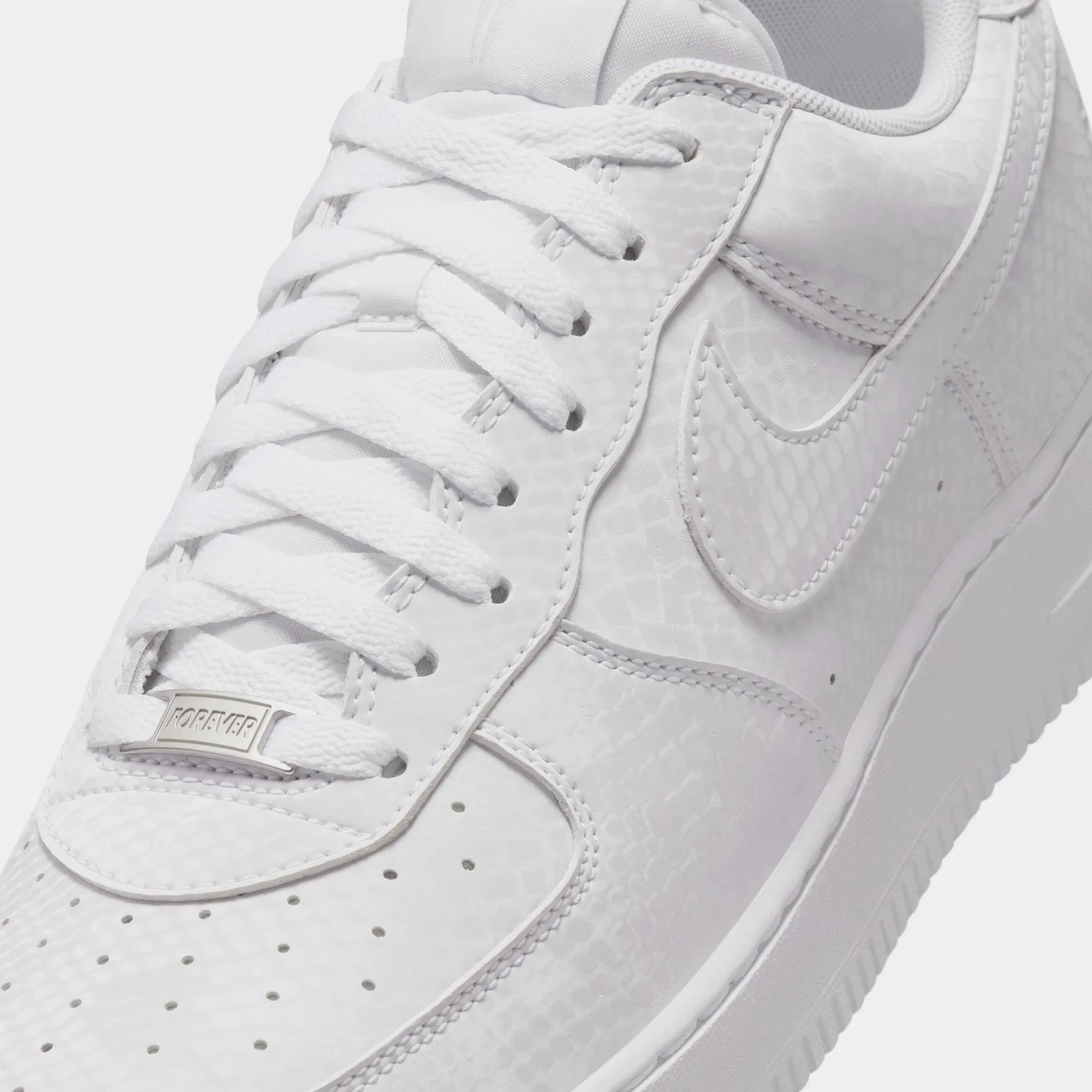 Nike Kobe Bryant x Air Force 1 Mamba Mentality Mens Lifestyle Shoes (White/White)