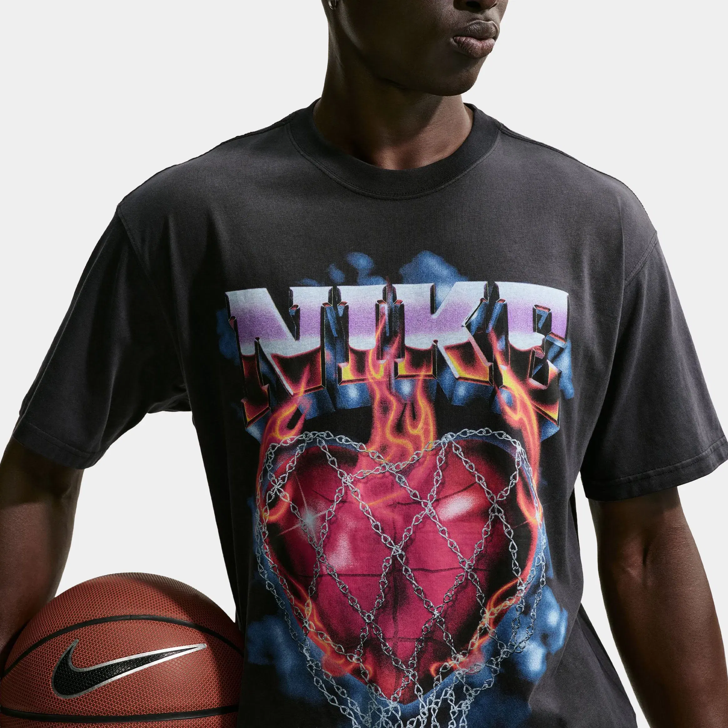 Nike Love The Game Graphic Mens Short Sleeve Shirt (Black)