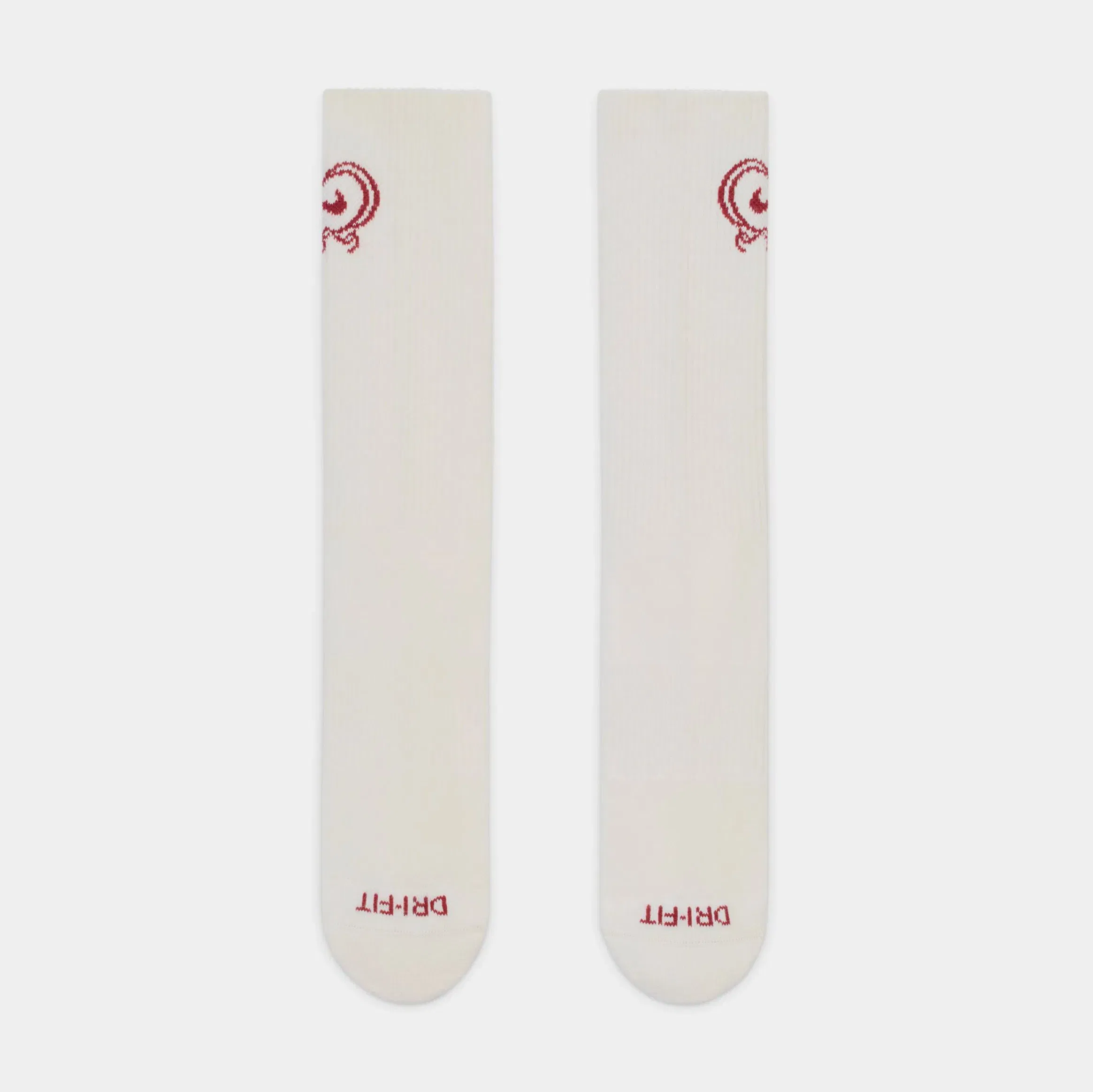 Nike Everyday Plus Cushioned Crew Mens Socks (Sail/Team Crimson)