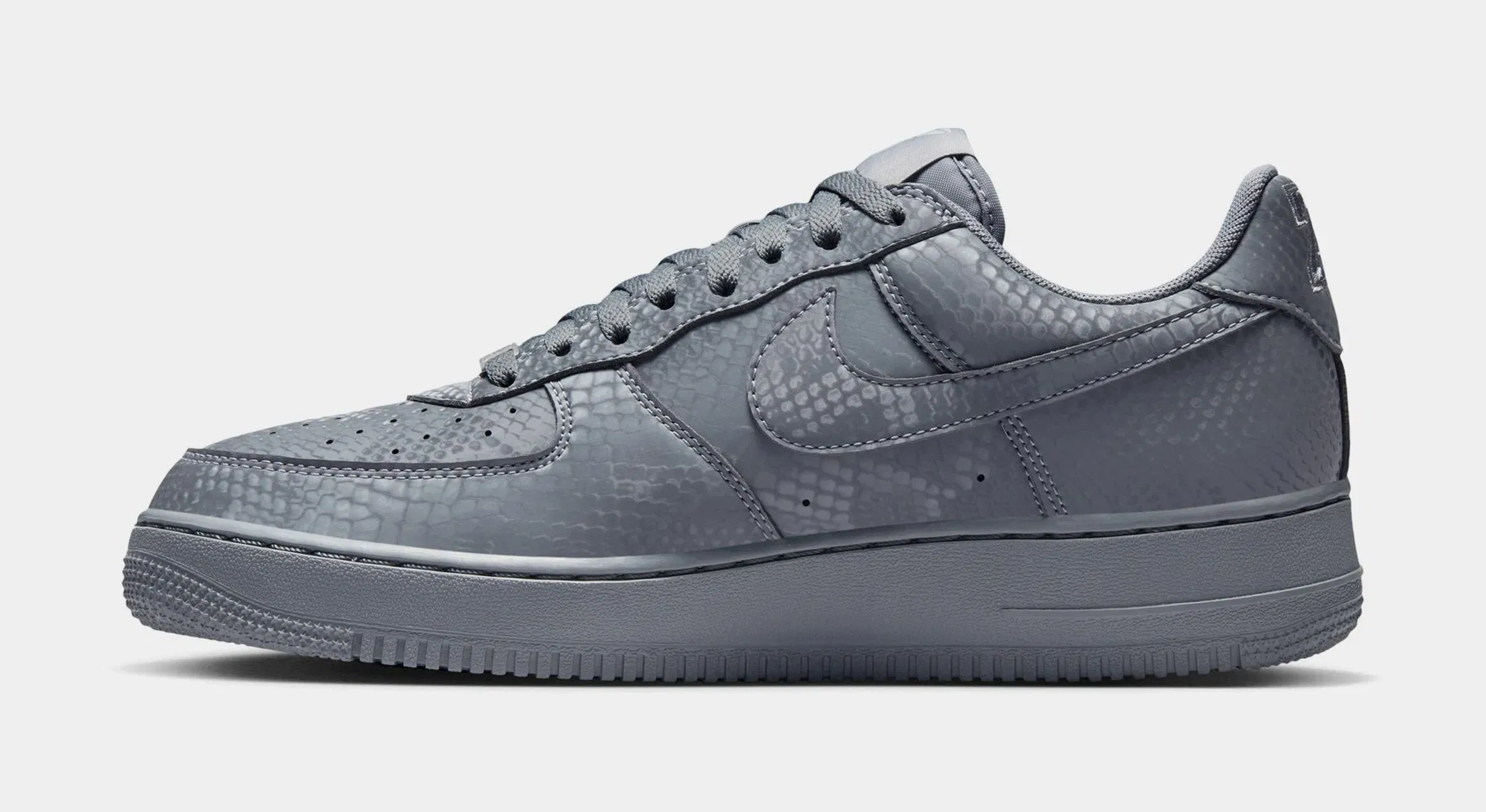 Nike Kobe Air Force 1 Low Cool Grey Mens Lifestyle Shoes (Cool Grey/Wolf Grey)