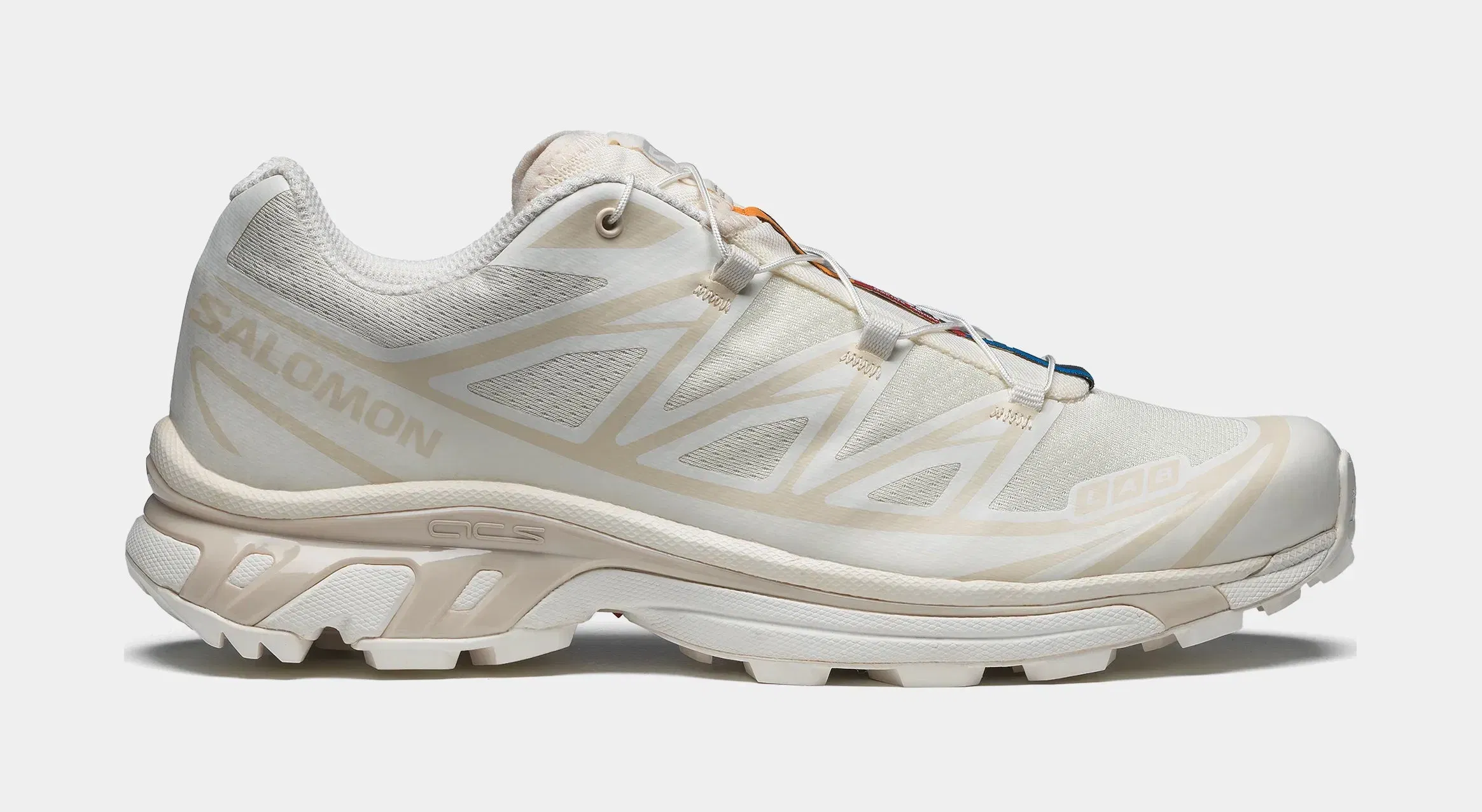 Salomon XT-6 Mens Running Shoes (Vanilla Ice/Almond Milk)