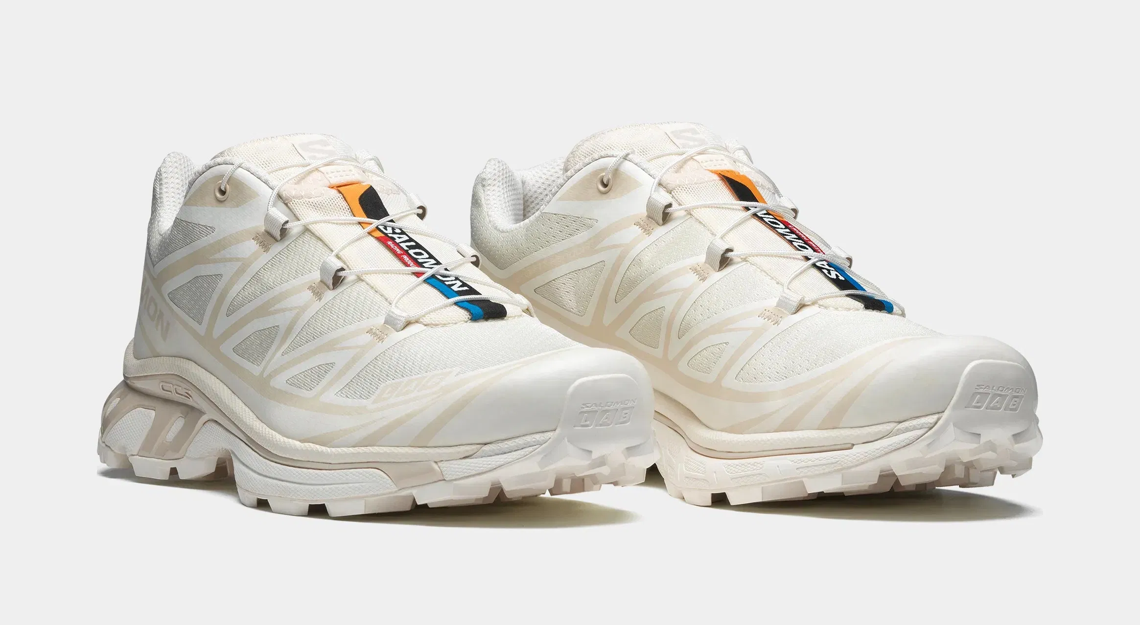Salomon XT-6 Mens Running Shoes (Vanilla Ice/Almond Milk)