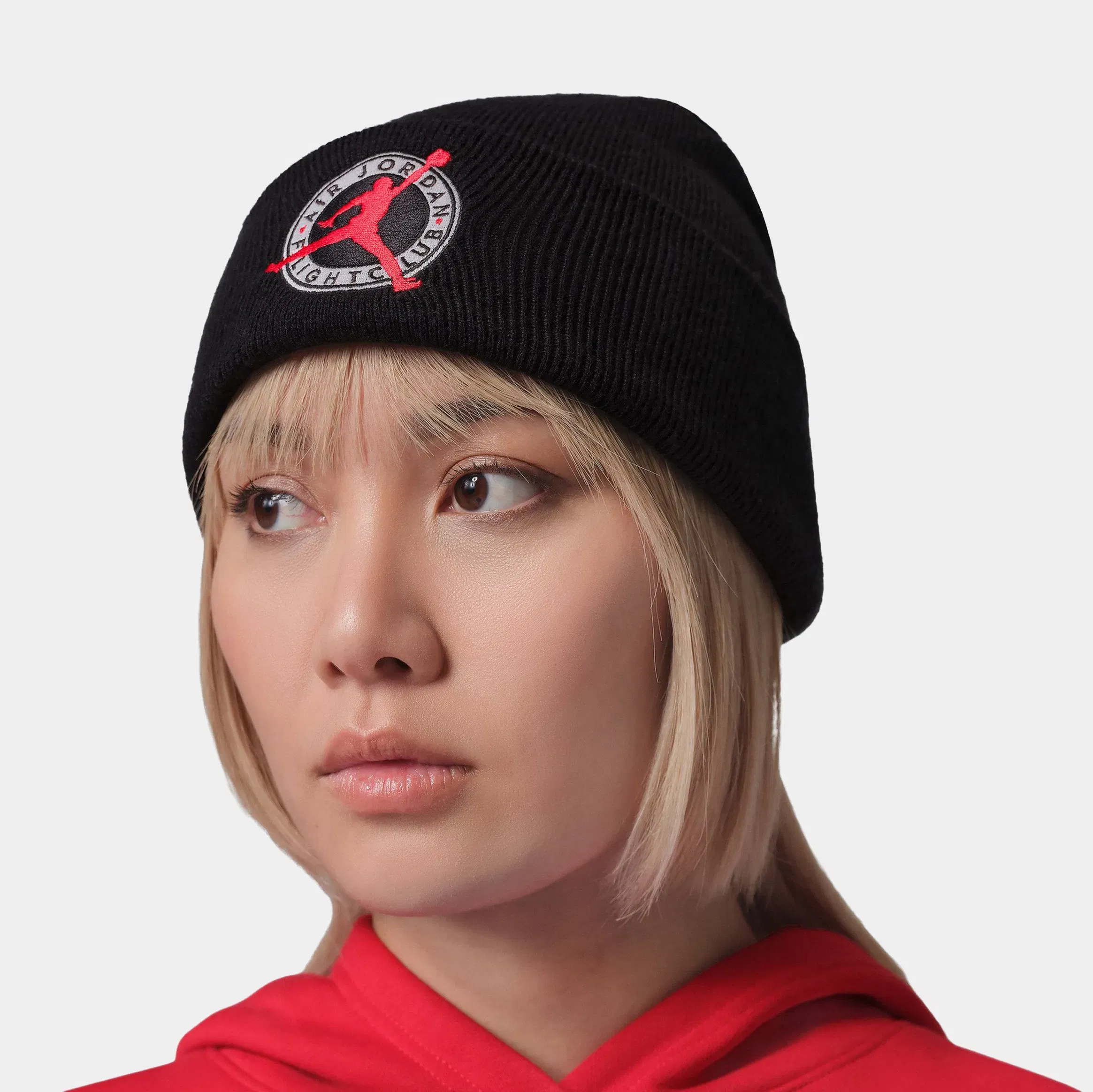 Air Jordan Flight Club Peak Mens Beanie (Black)