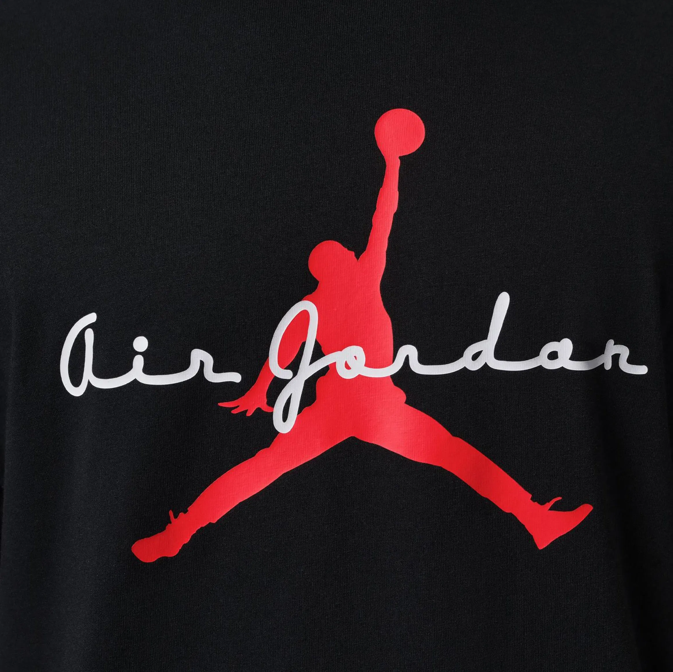 Air Jordan Brooklyn Air Jordan Graphic Mens Short Sleeve Shirt (Black/White/Infrared 23)