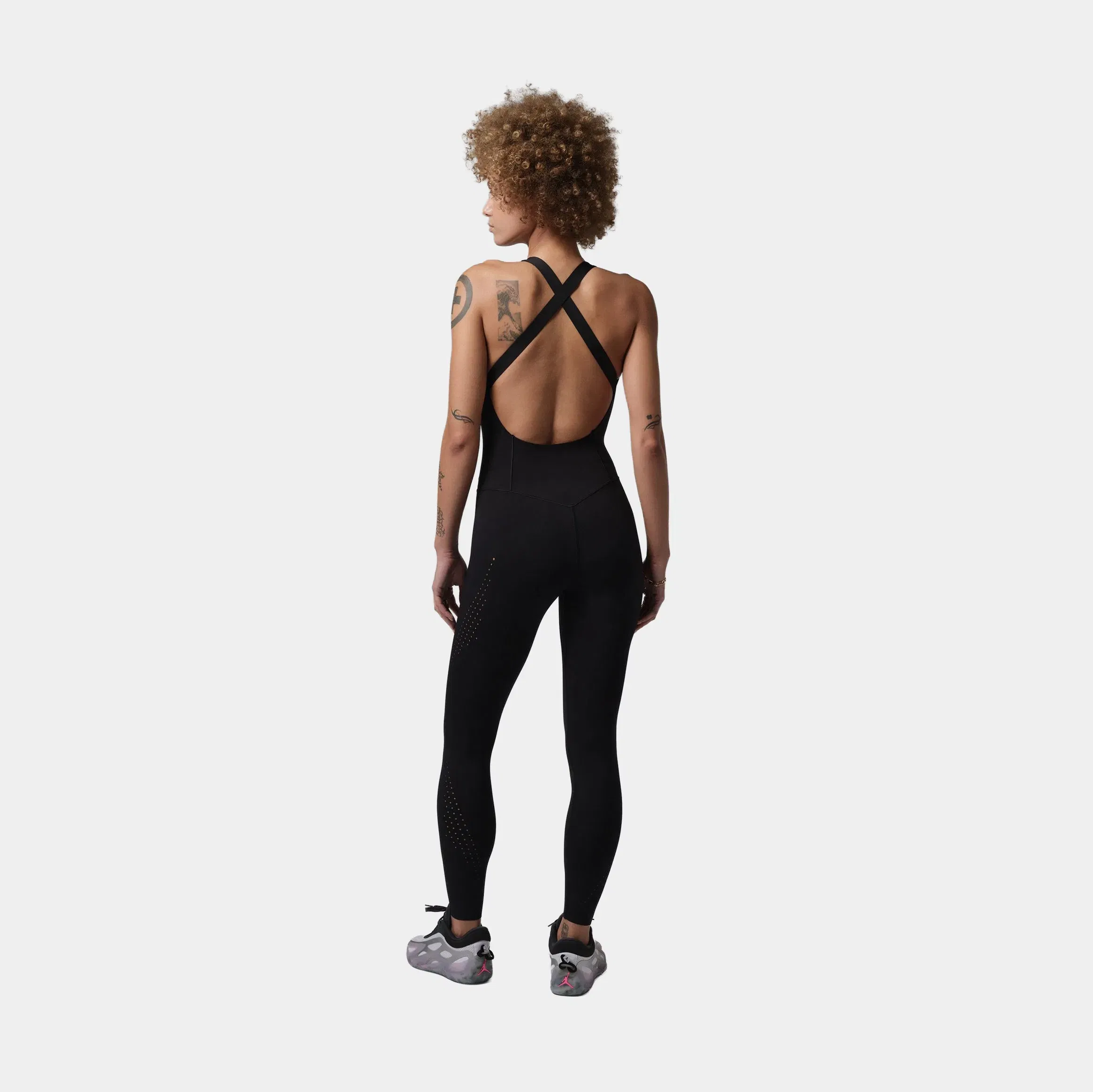 Air Jordan Sport Flightweight Womens Jumpsuit (Black)