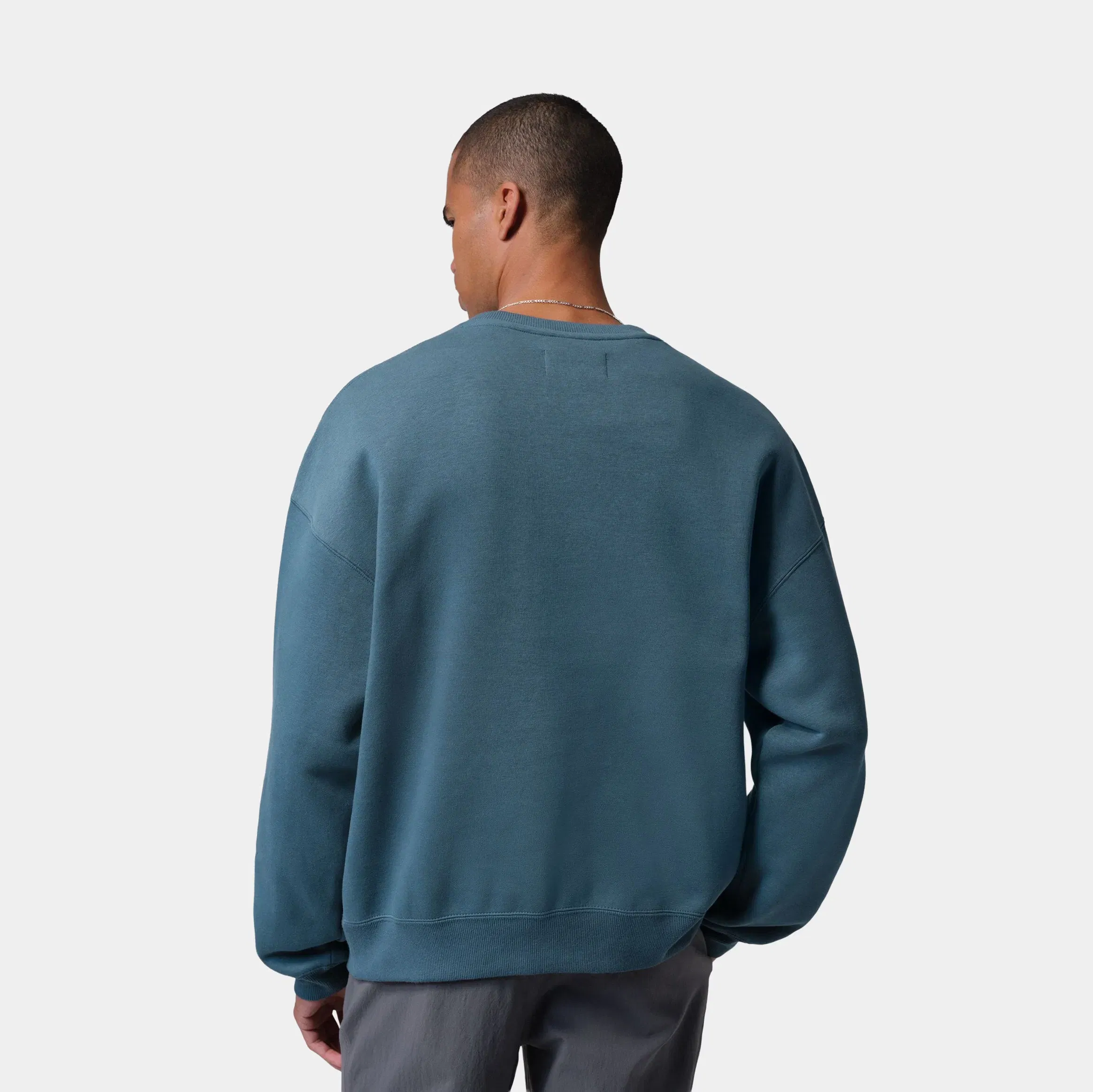 Air Jordan Brooklyn 23 Graphic Crewneck Mens Sweatshirt (Blue/White)