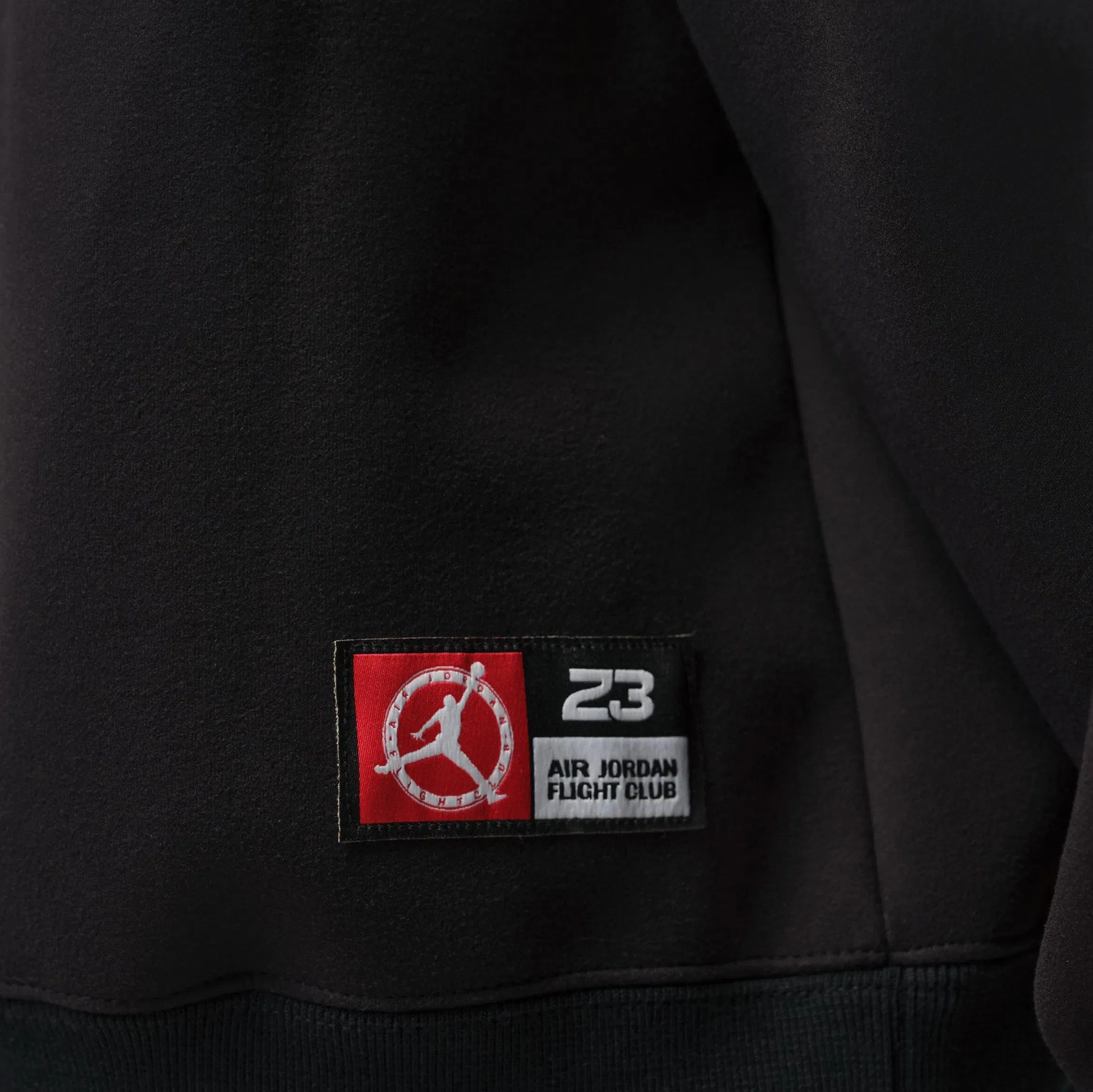 Air Jordan Jordan Flight Club Fleece Full Zip Knit Mens Hoodie (Black)