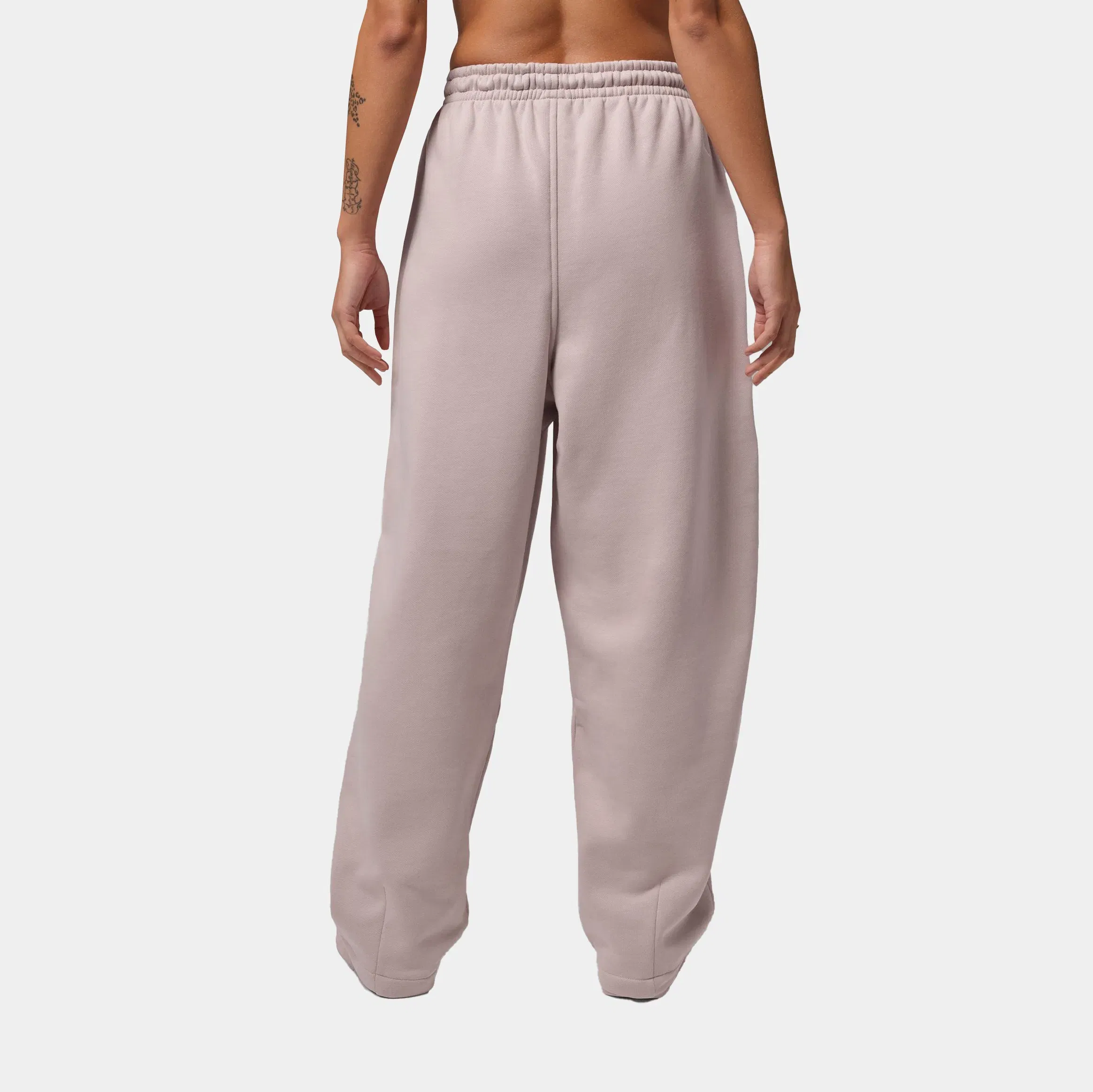 Air Jordan Flight Fleece Baggy Womens Sweatpants (Particle Rose/Sail)