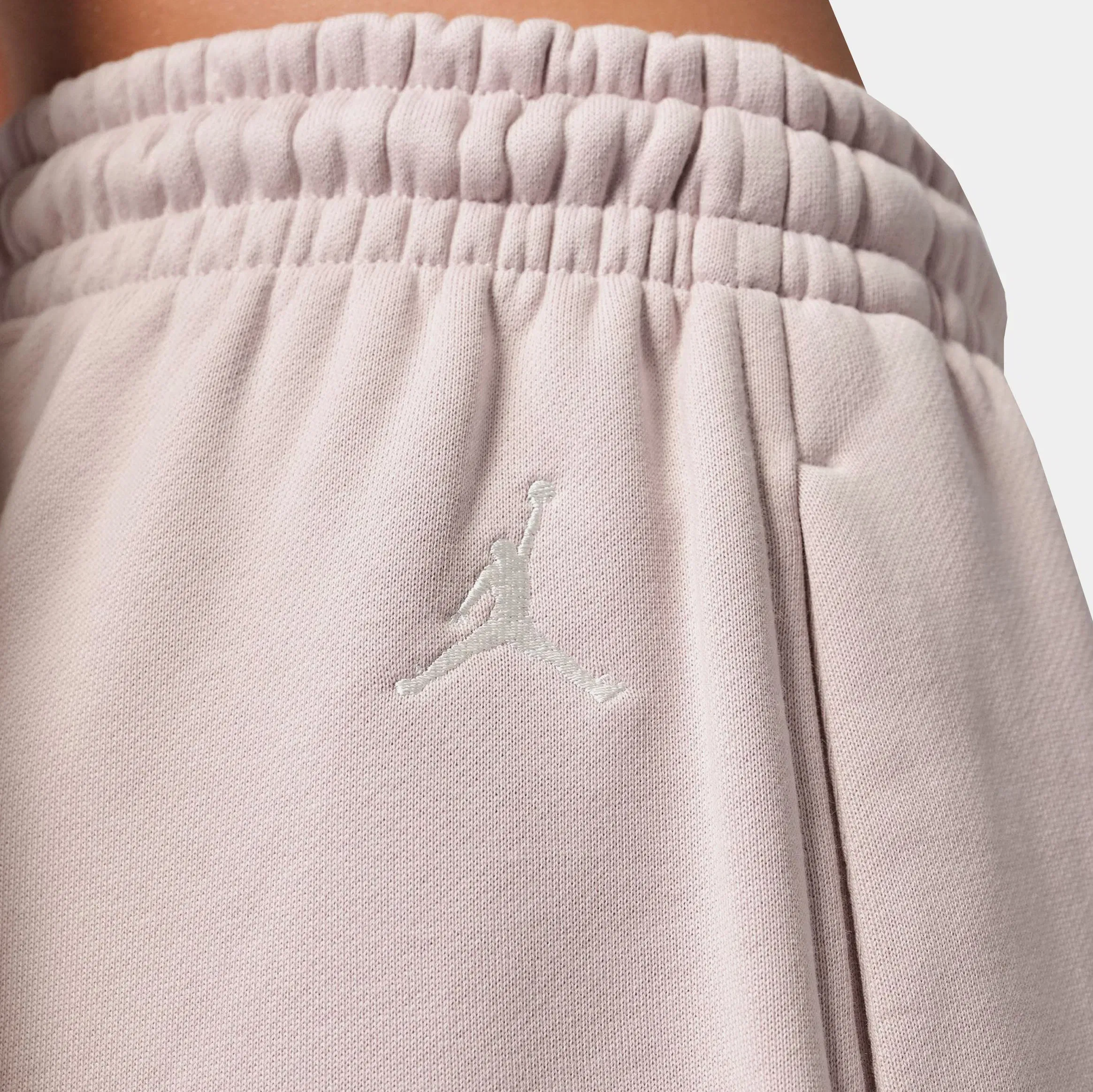 Air Jordan Flight Fleece Baggy Womens Sweatpants (Particle Rose/Sail)