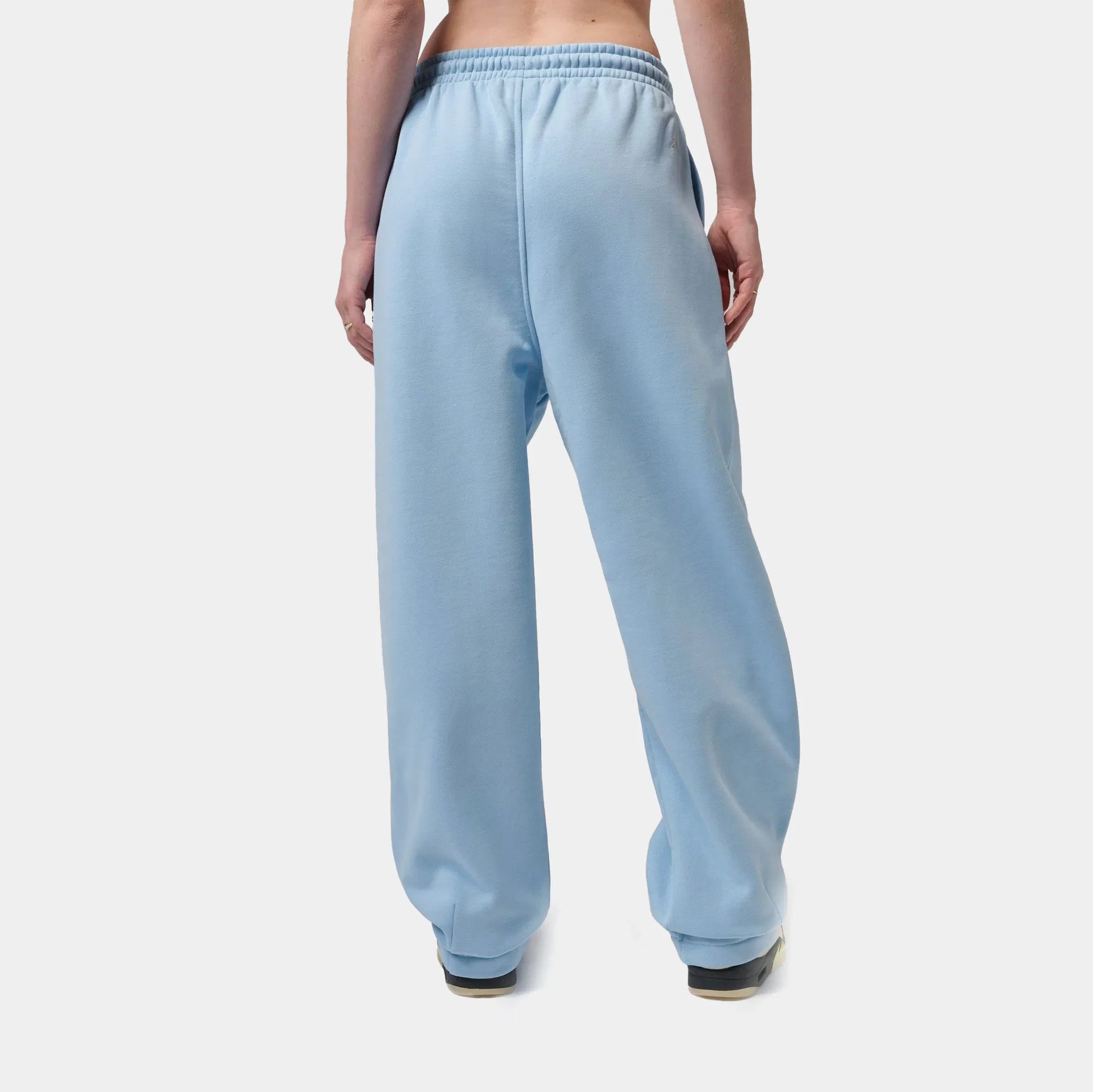 Air Jordan Flight Fleece Baggy Womens Sweatpants (Psychic Blue/Sail)