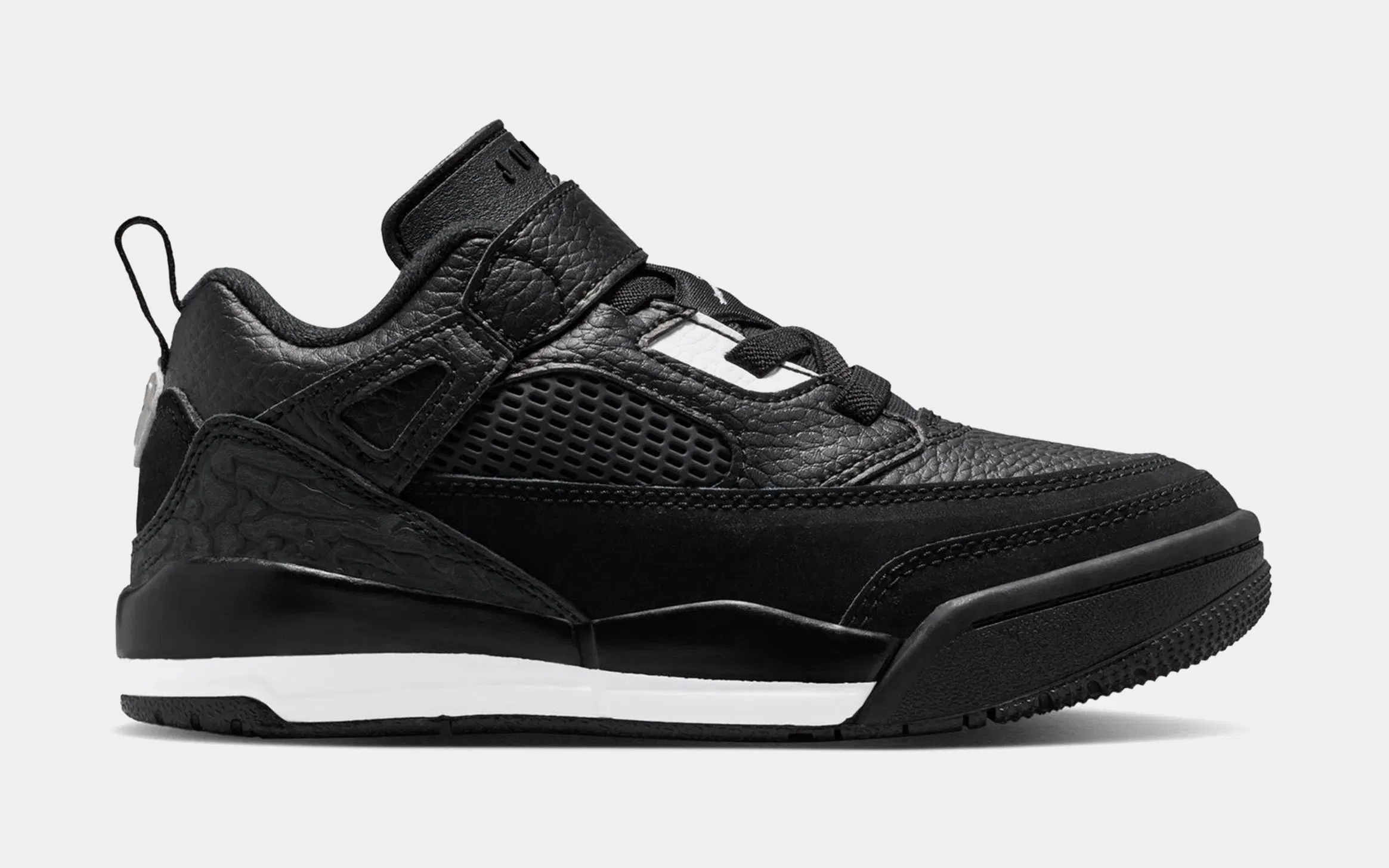 Air Jordan Spizike Low Preschool Basketball Shoes (Black/White/Anthracite/White)