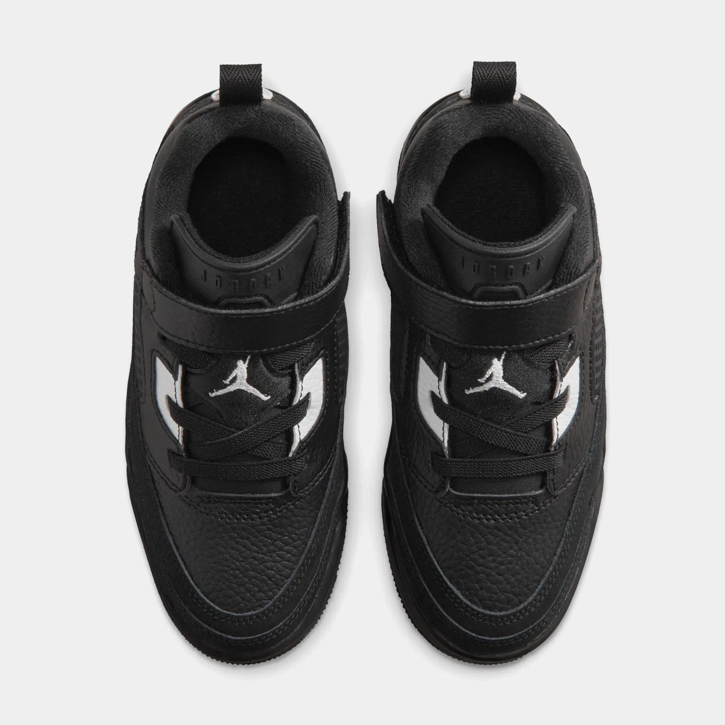 Air Jordan Spizike Low Preschool Basketball Shoes (Black/White/Anthracite/White)