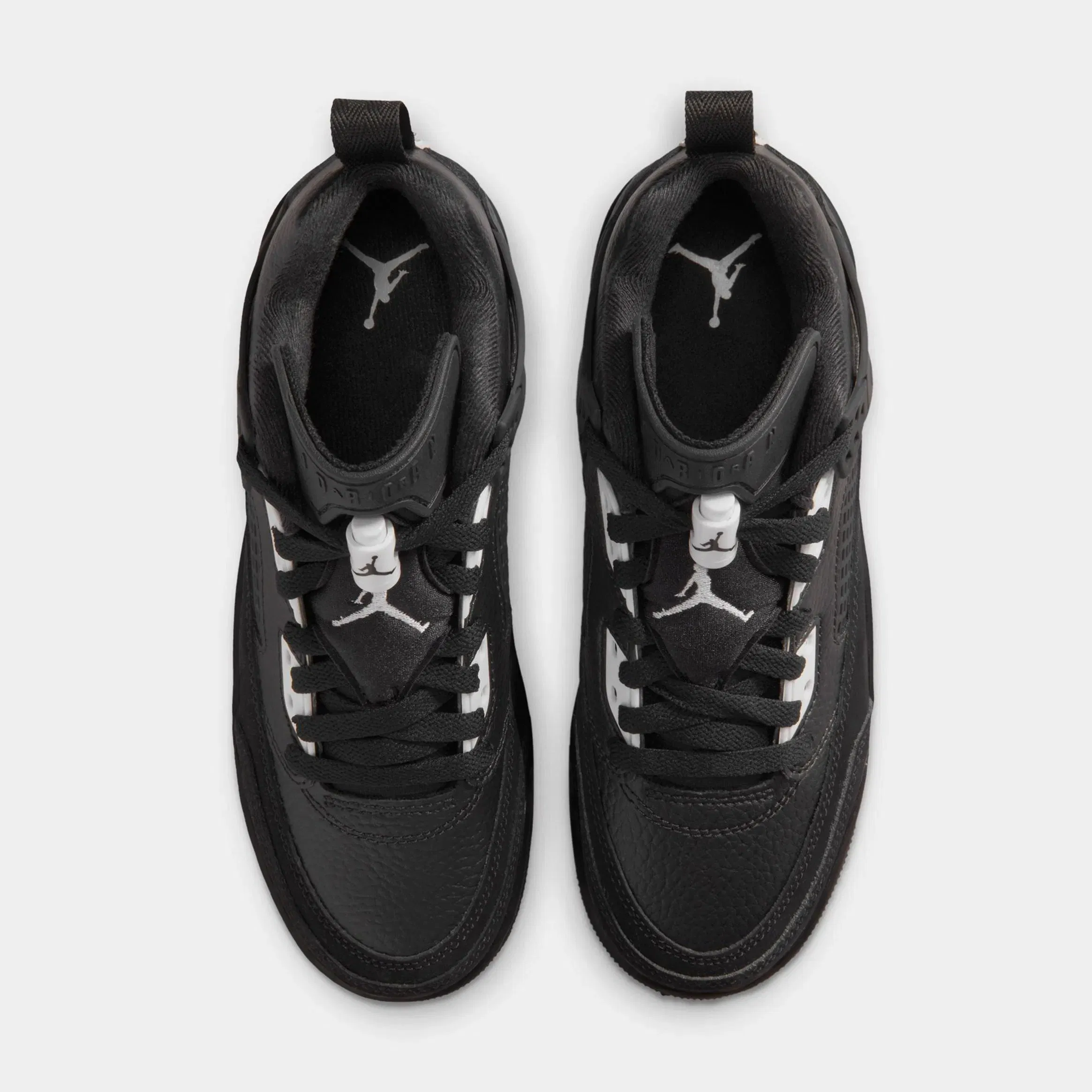 Air Jordan Spizike Low Grade School Basketball Shoes (Black/White/White/Anthracite)
