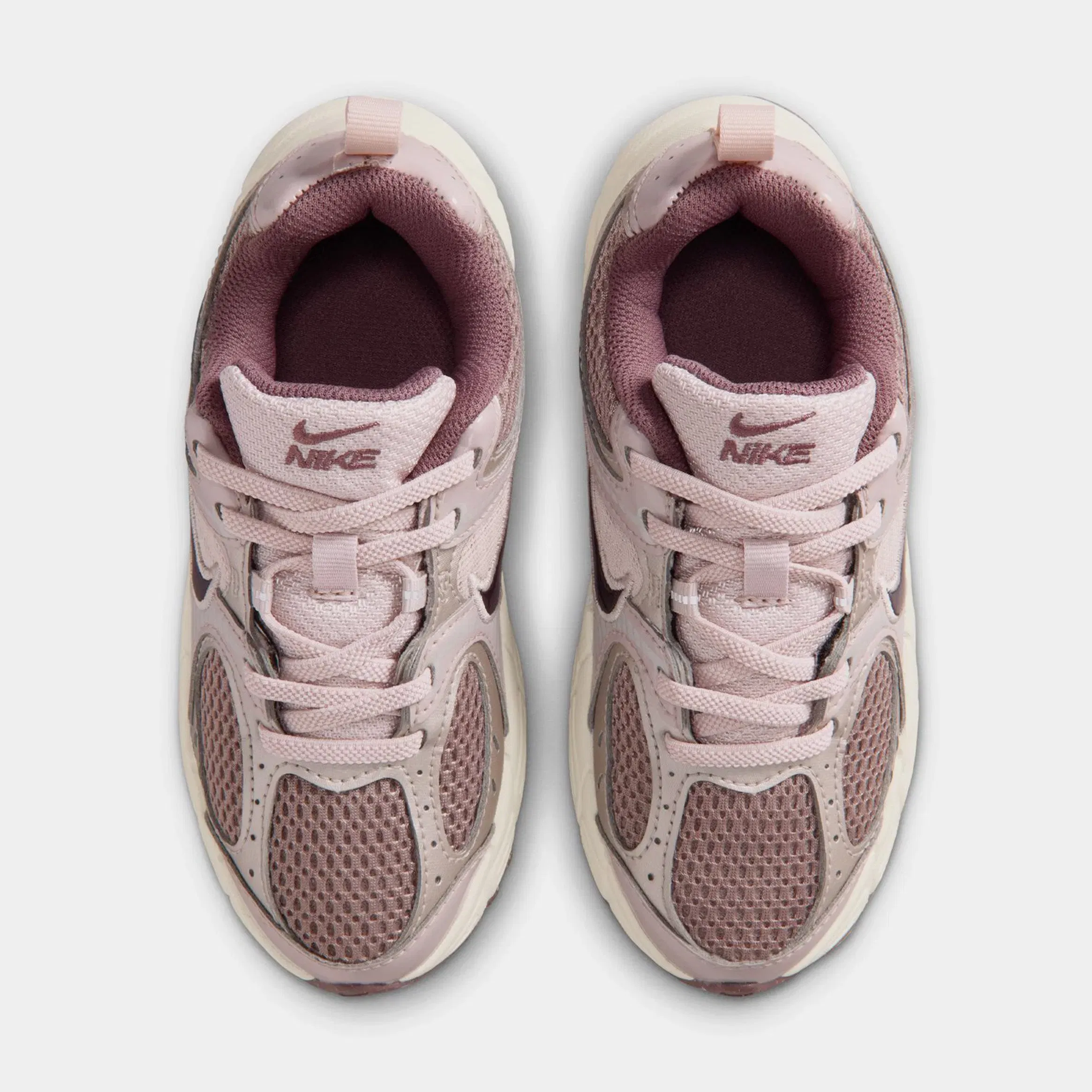 Nike V5 RNR Preschool Running Shoes (Taupe Haze/Burgundy Ash/Tattoo Silt)