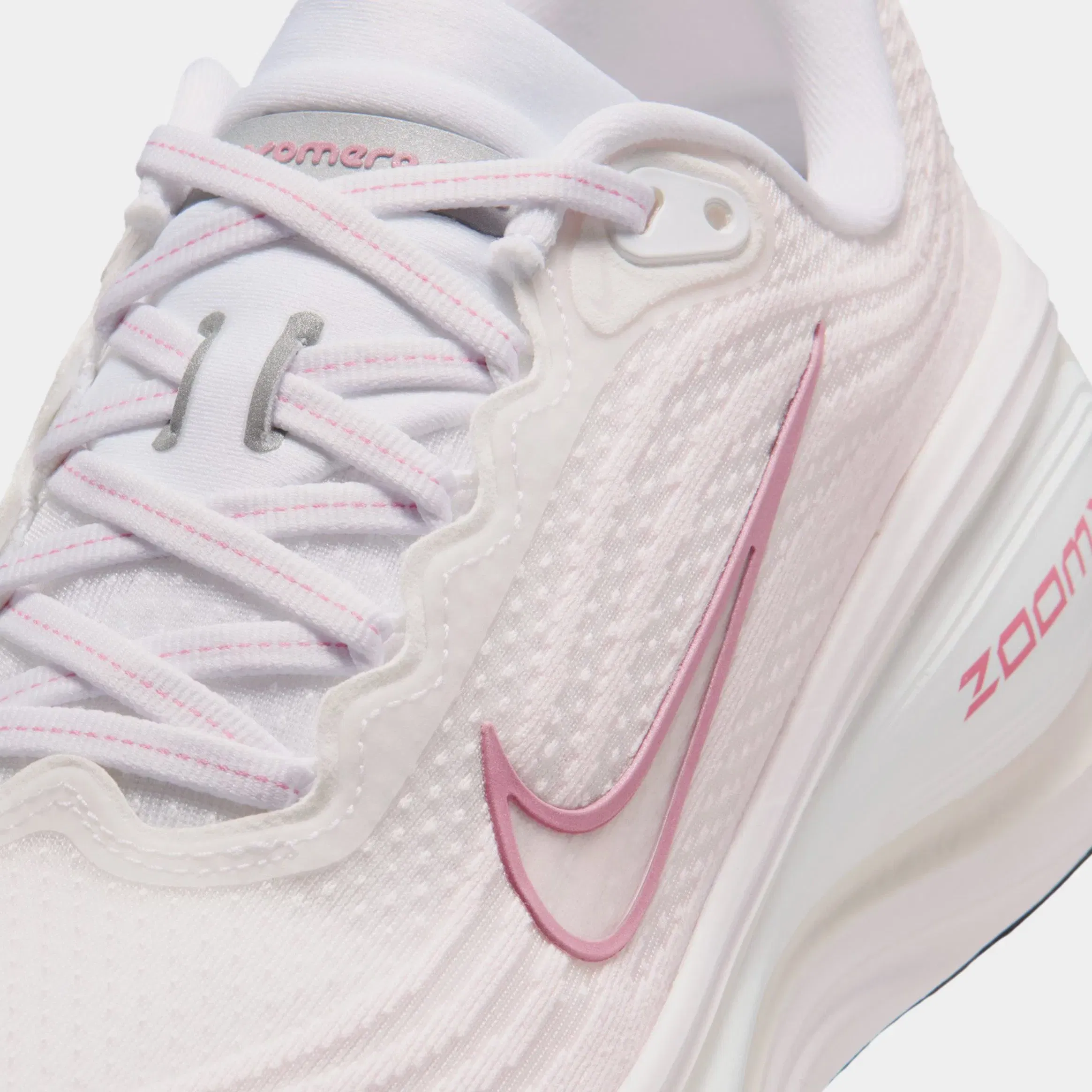 Nike Vomero Plus Womens Running Shoes (White/Peony/Pearl Pink/Phantom)