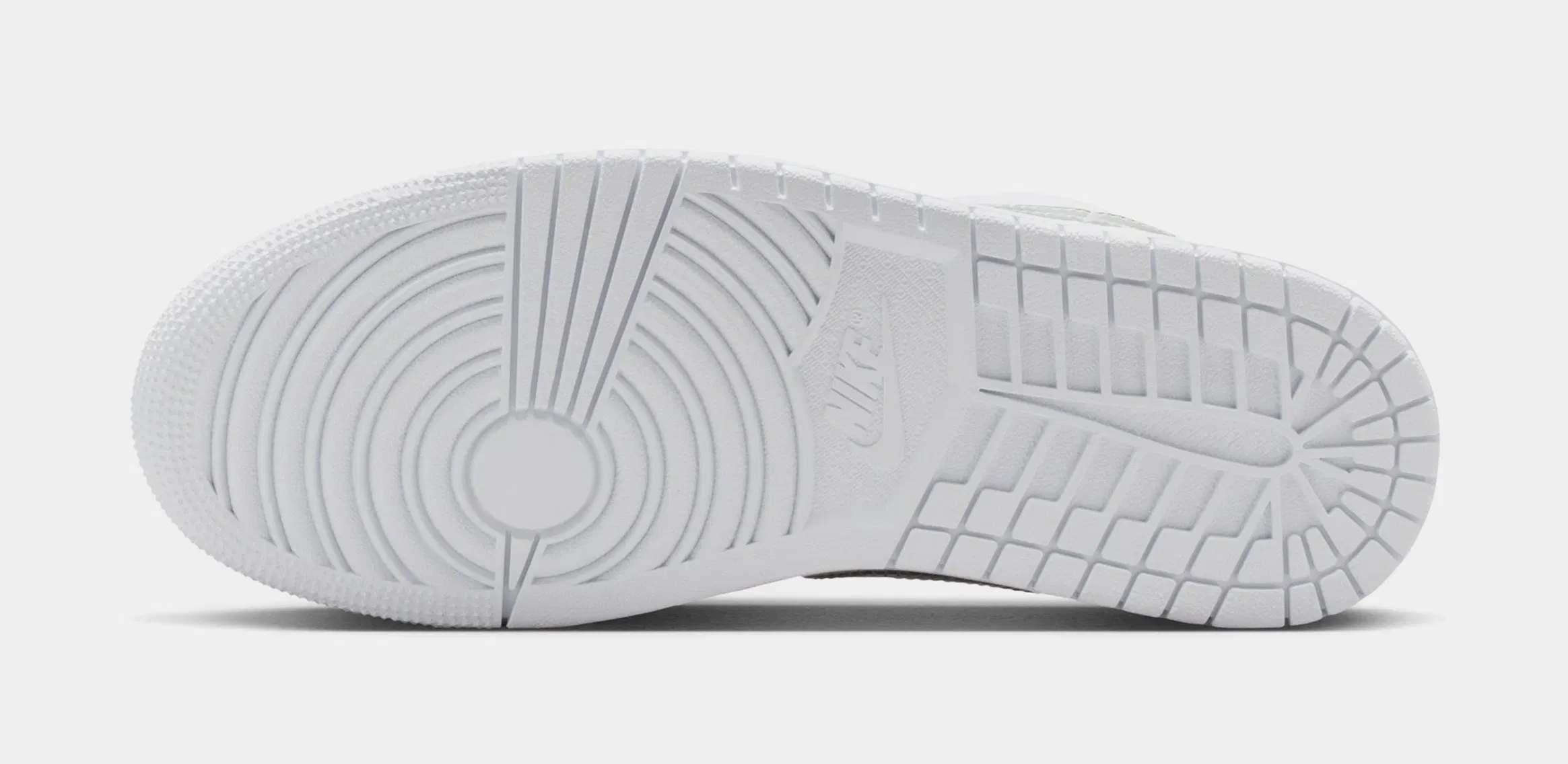 Air Jordan 1 Low SE Womens Lifestyle Shoes (White/White/Metallic Silver/White)