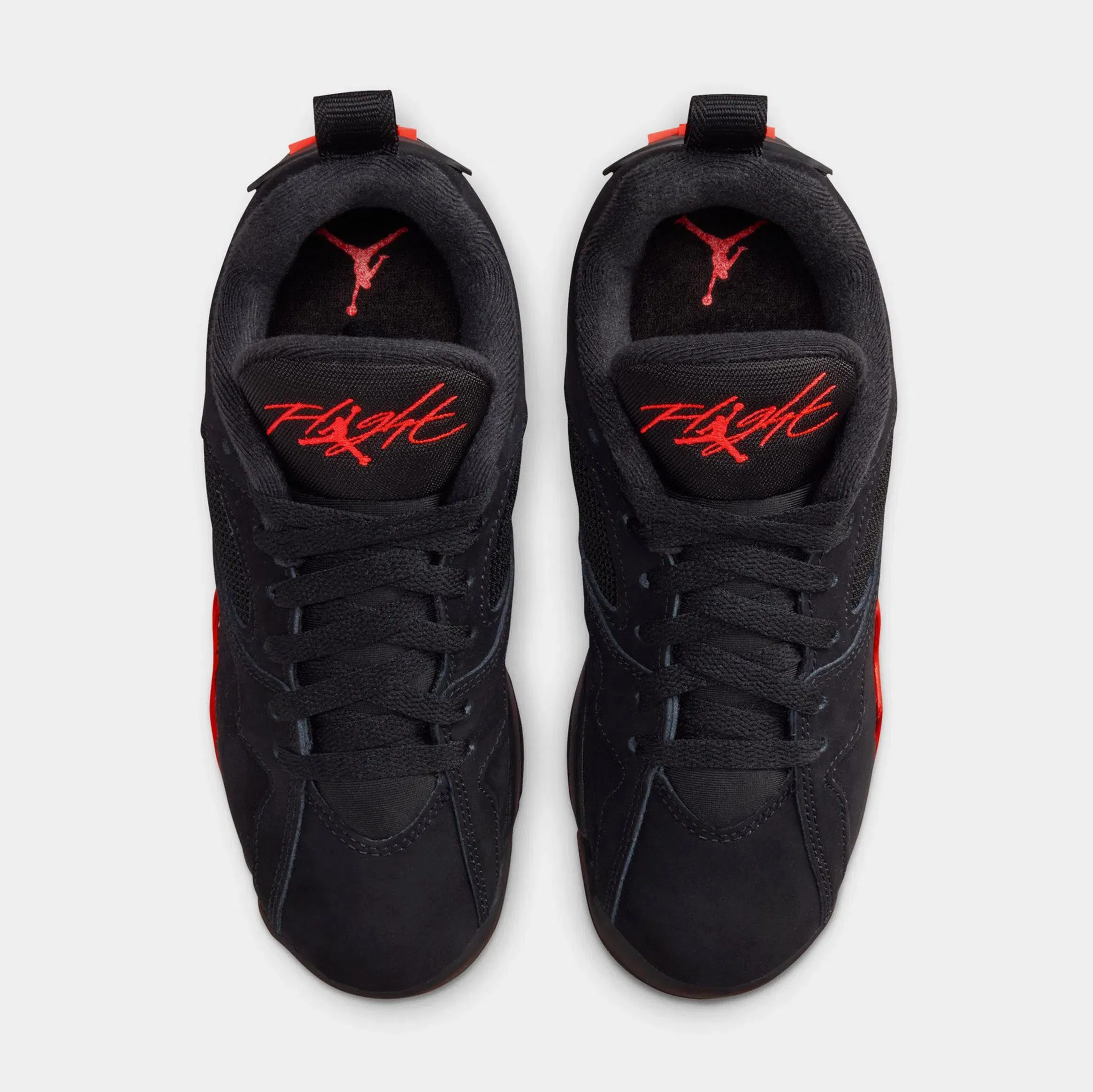 Air Jordan MVP 92 Grade School Basketball Shoes (Black/Infrared 23)