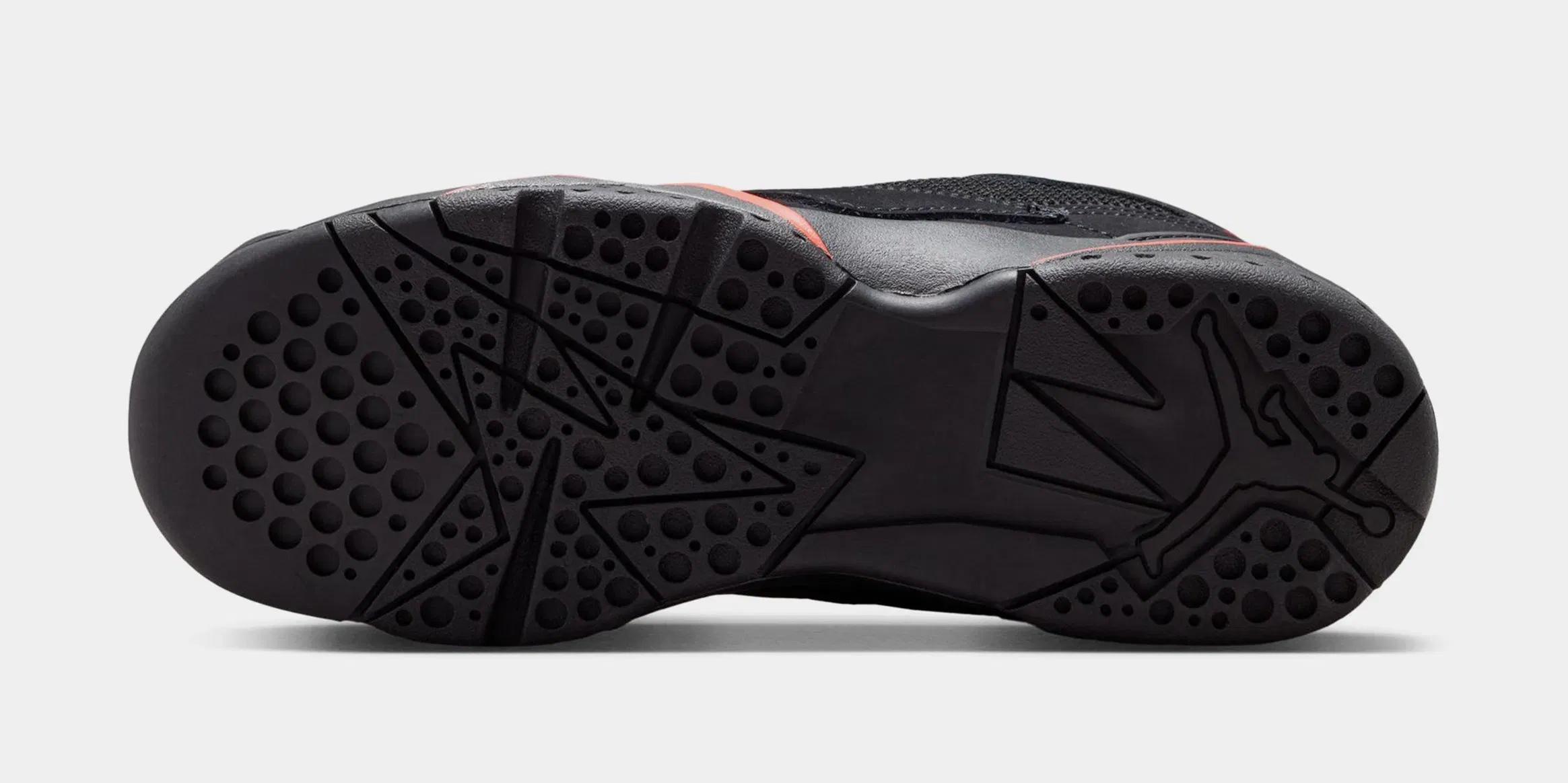 Air Jordan MVP 92 Grade School Basketball Shoes (Black/Infrared 23)