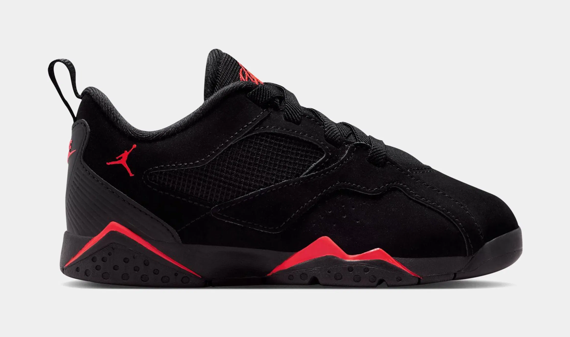 Air Jordan MVP 92 Preschool Basketball Shoes (Black/Infrared 23)