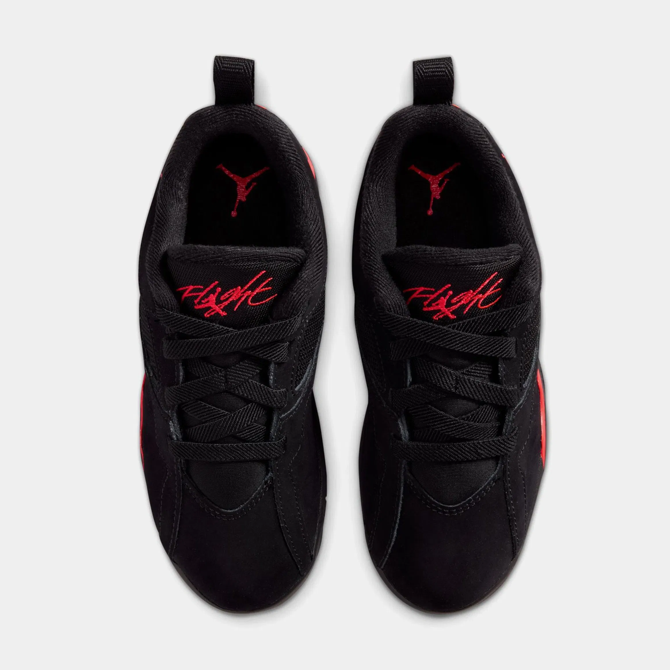Air Jordan MVP 92 Preschool Basketball Shoes (Black/Infrared 23)