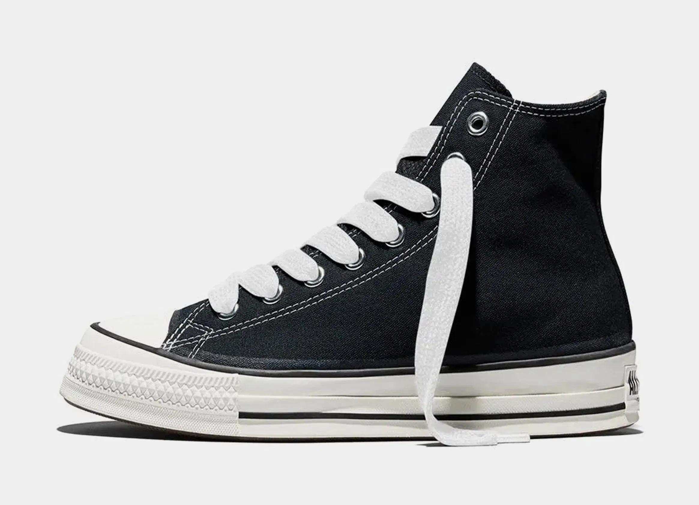 Converse Chuck Taylor All Star Throwback Mens Lifestyle Shoes (Black/Vintage White/Red)