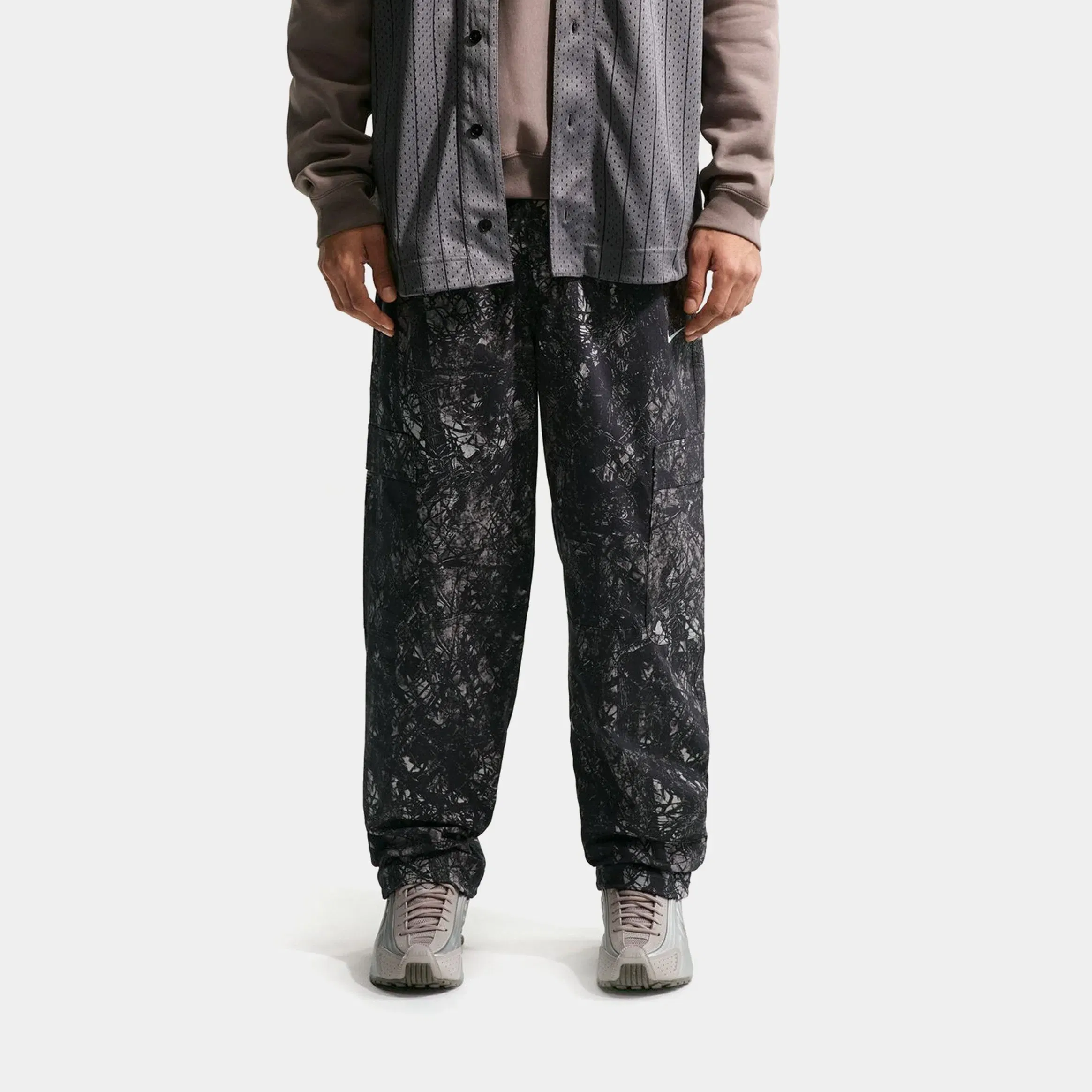 Nike Club Woven Cargo Mens Pants (Black/Black)