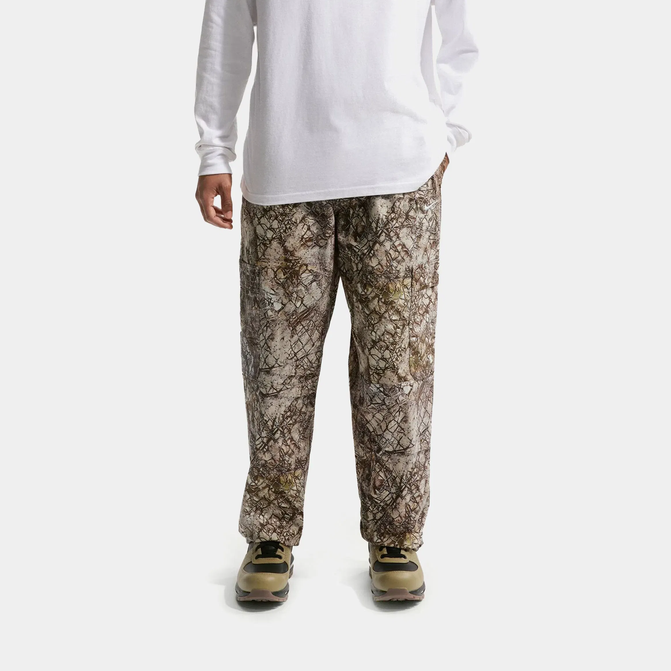 Nike Club Woven Cargo Mens Pants (Khaki/Velvet Brown)