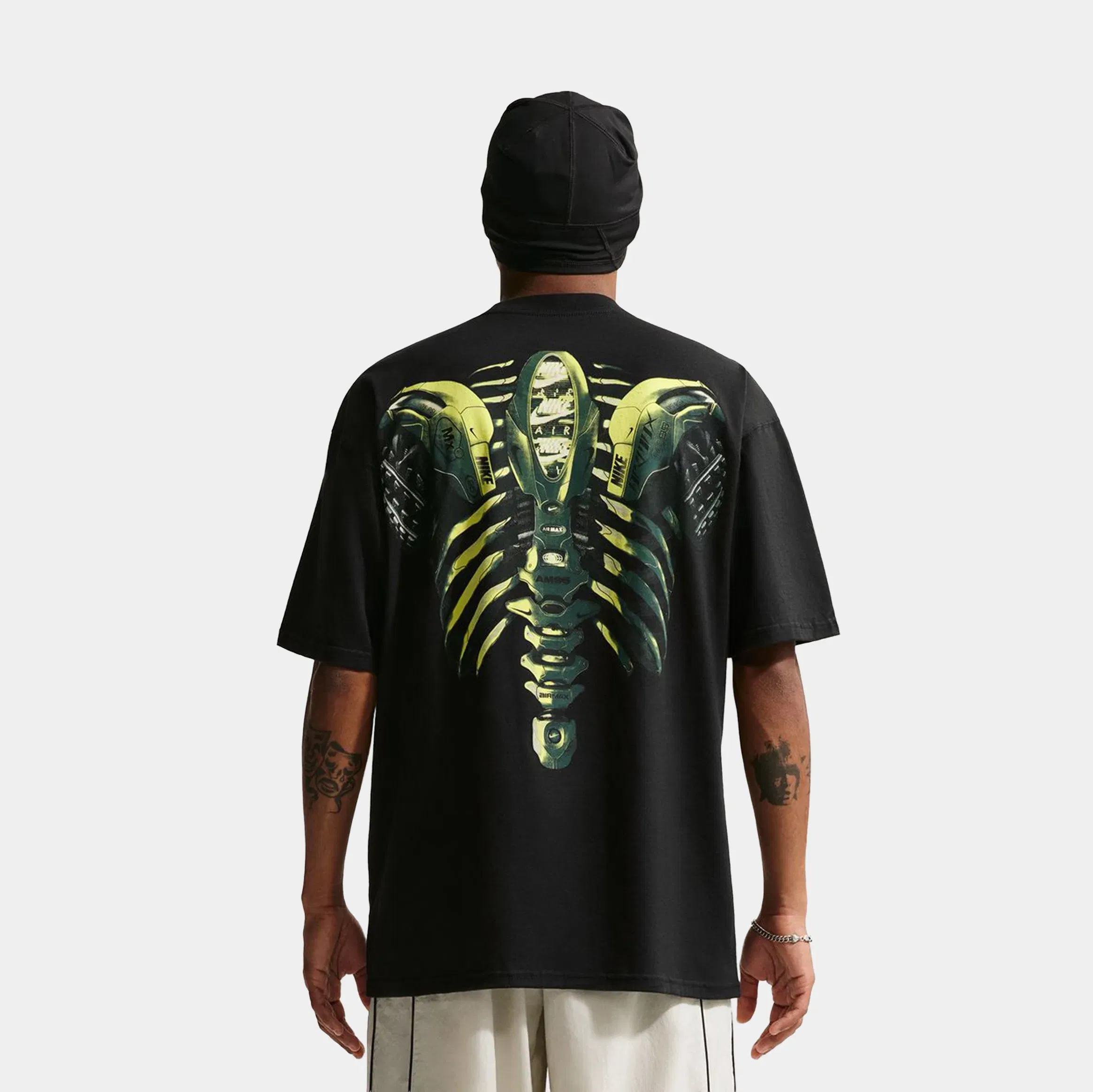 Nike Max90 X-Ray Mens Short Sleeve Shirt (Black/Volt)
