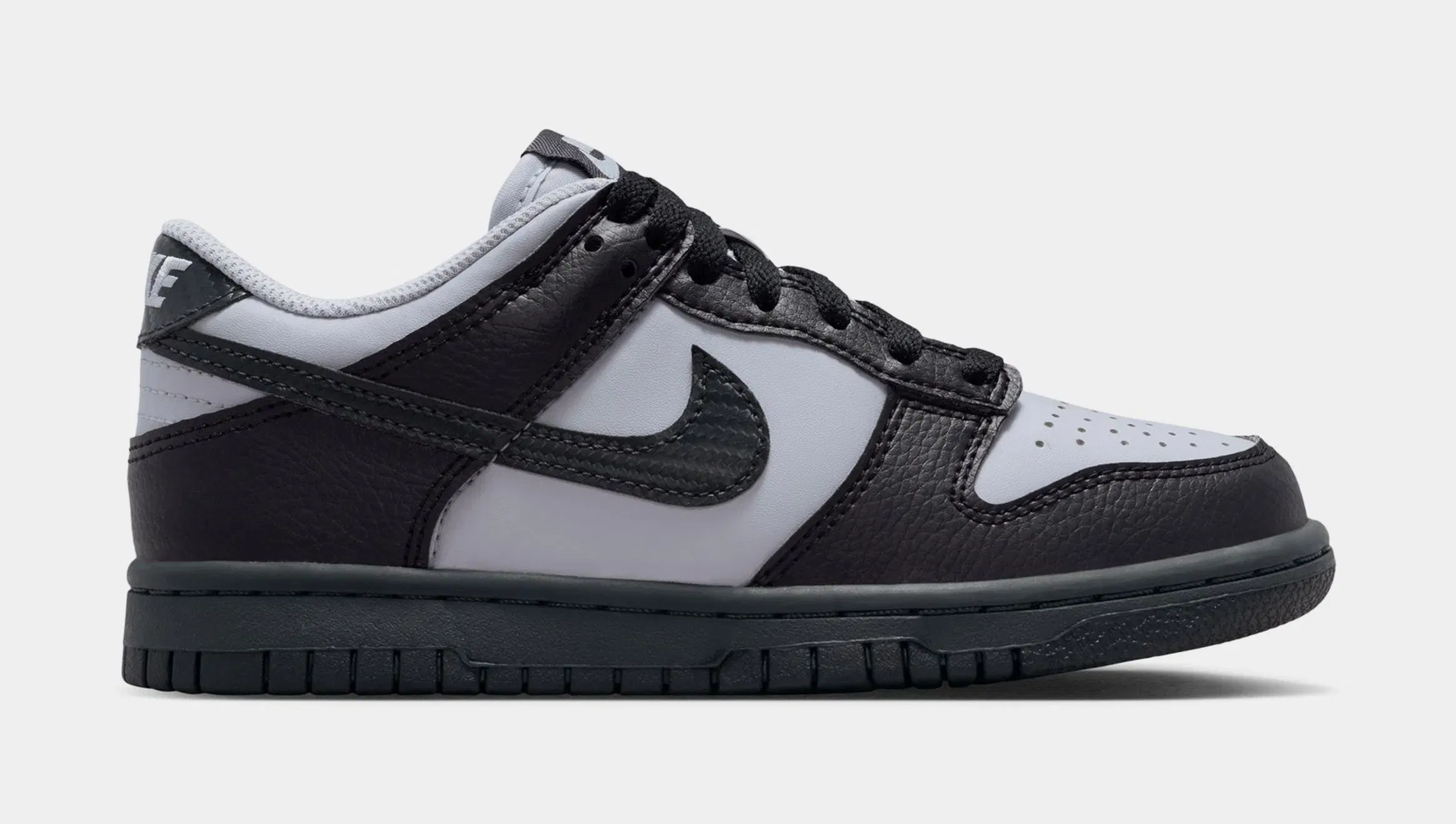 Nike Dunk Low Grade School Lifestyle Shoes (Wolf Grey/Anthracite/Black)