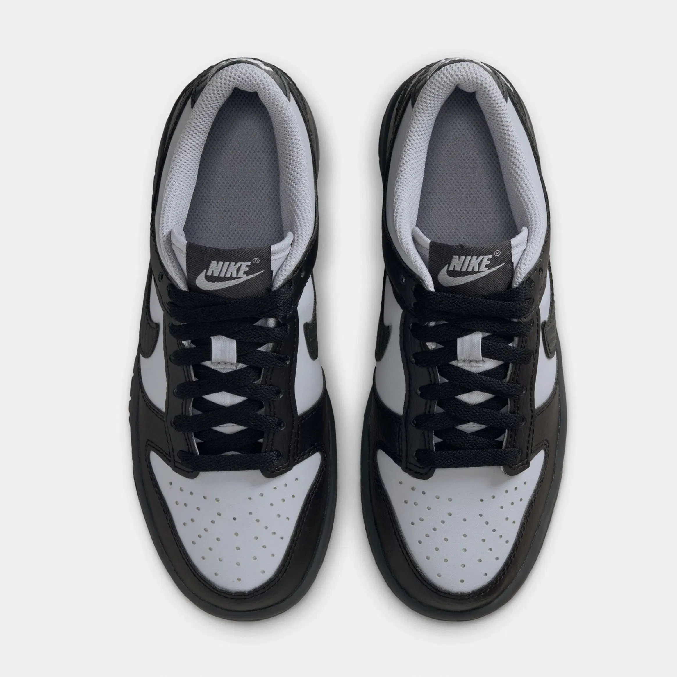 Nike Dunk Low Grade School Lifestyle Shoes (Wolf Grey/Anthracite/Black)