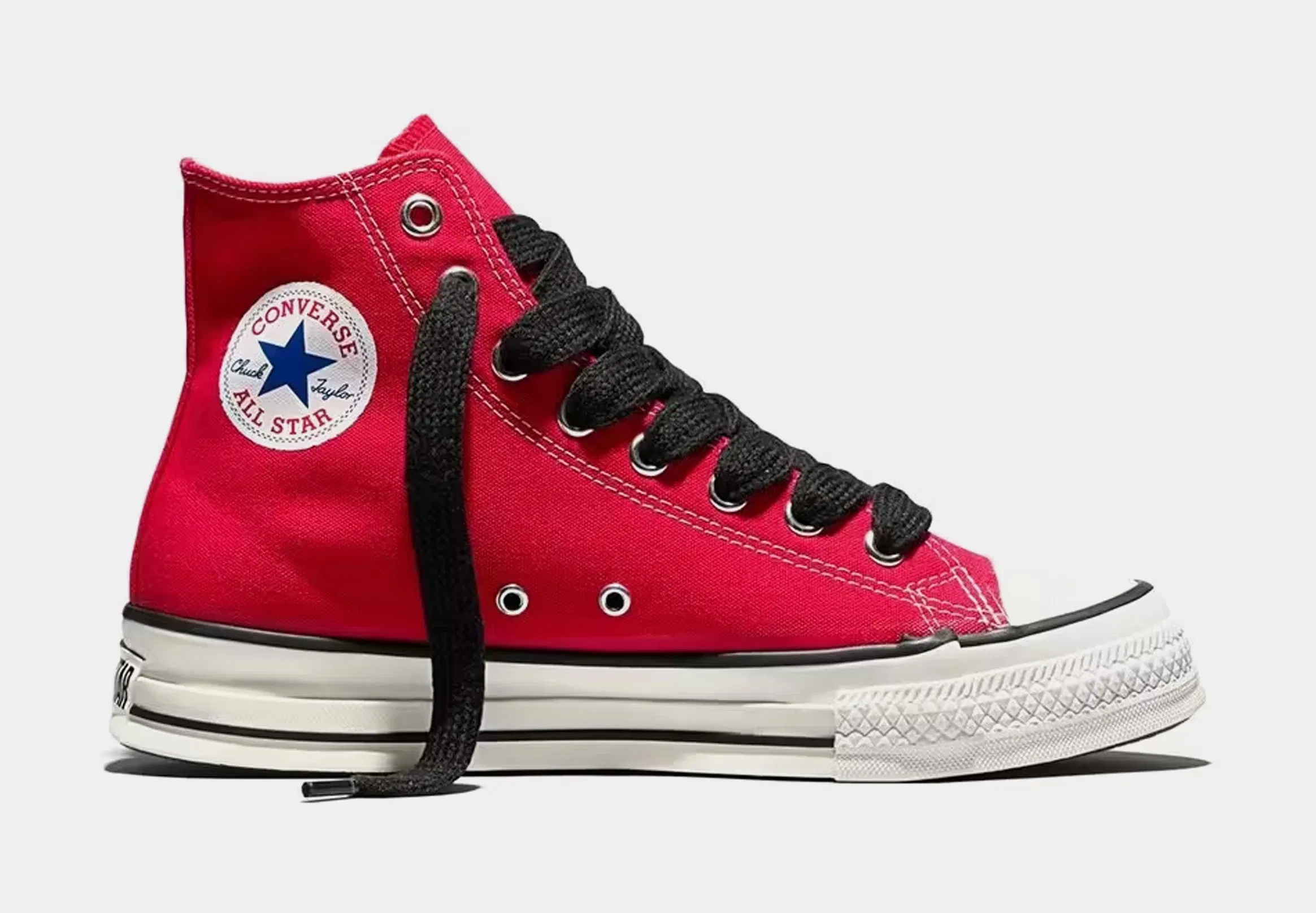 Converse Chuck Taylor Throwback Mens Lifestyle Shoes (Red/Vintage White/Blue)