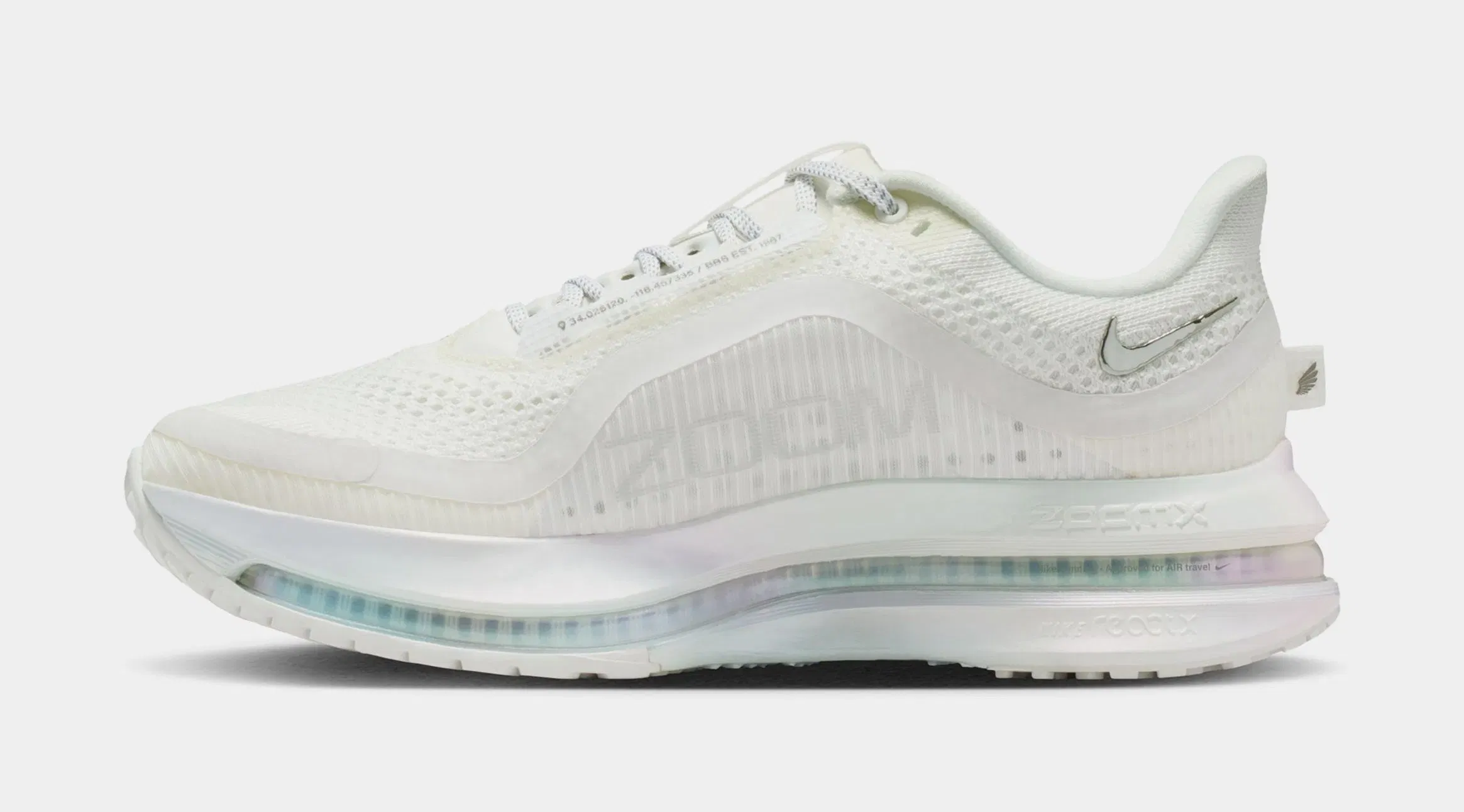 Nike Pegasus Premium Womens Running Shoes (Summit White/White/Pure Platinum)