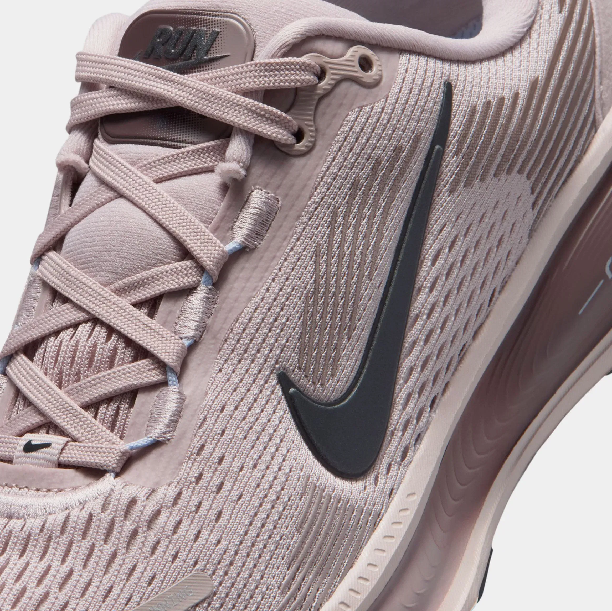 Nike Vomero 18 Grade School Running Shoes (Particle Rose/Off Noir/Red Tattoo)