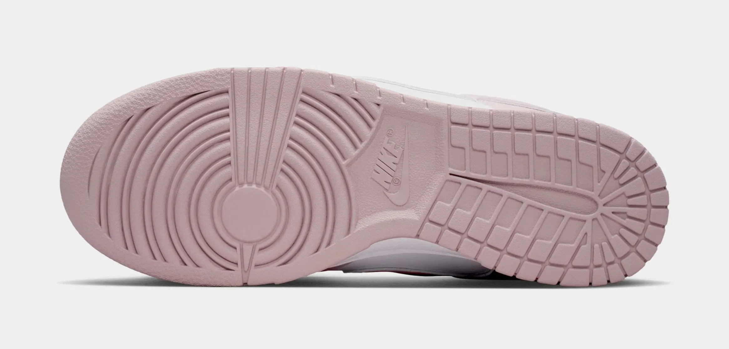 Nike Dunk Low Womens Lifestyle Shoes (White/White/Particle Rose)