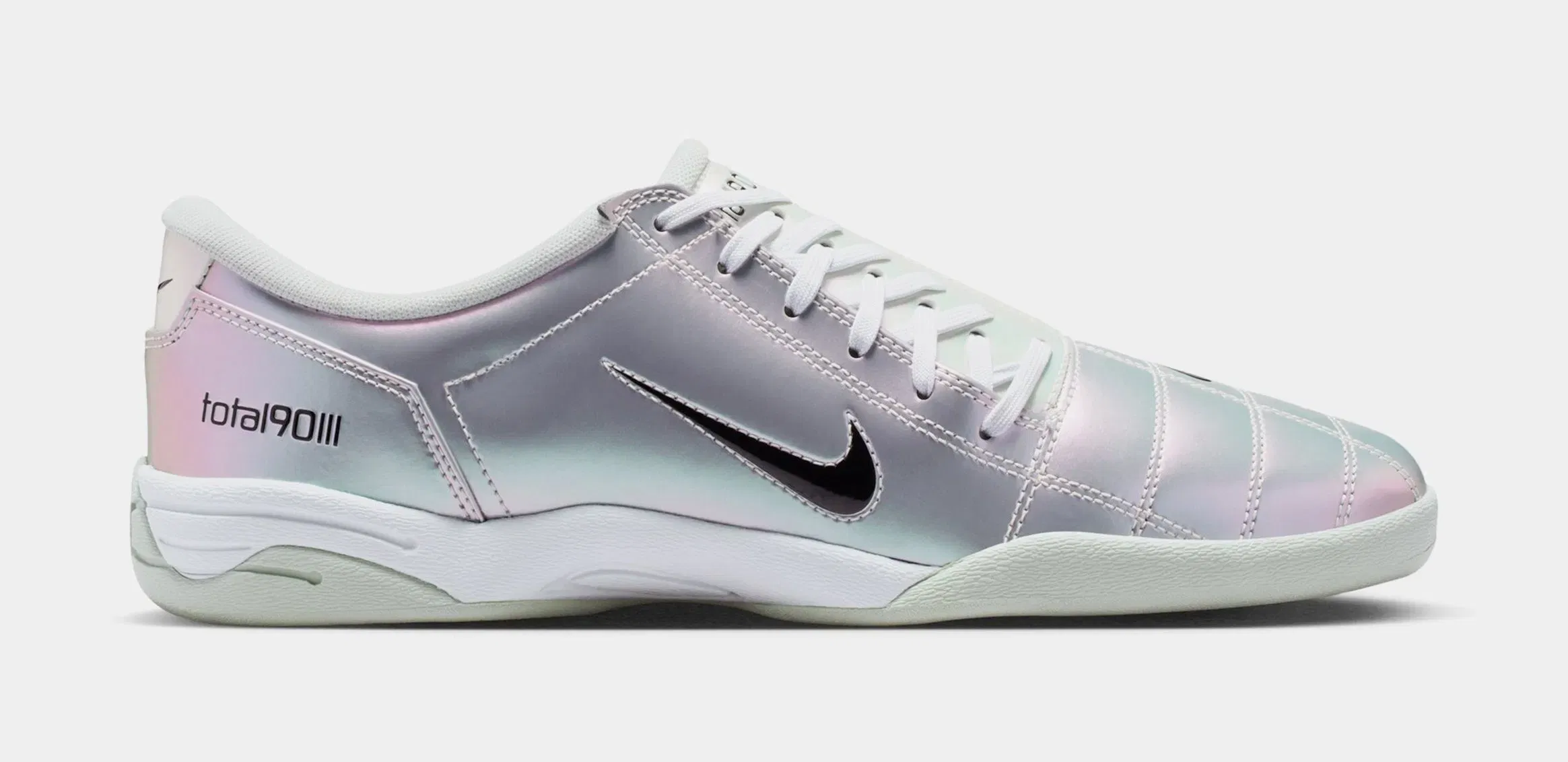 Nike Total 90 Premium Mens Running Shoes (Off White/Black/Light Silver)
