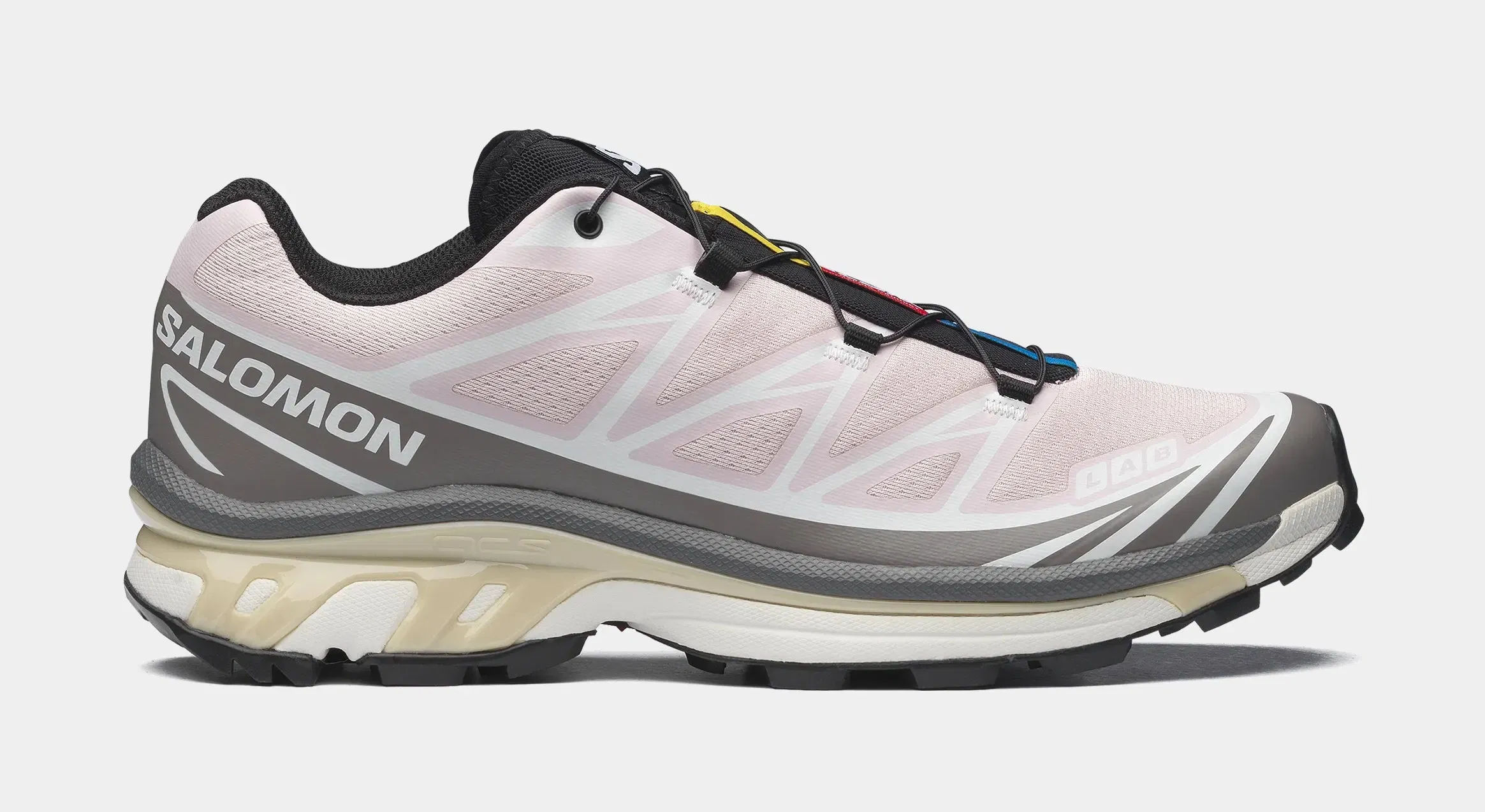 Salomon XT-6 Mens Running Shoes (Cloudburst/Icy Pink/Tapioca)