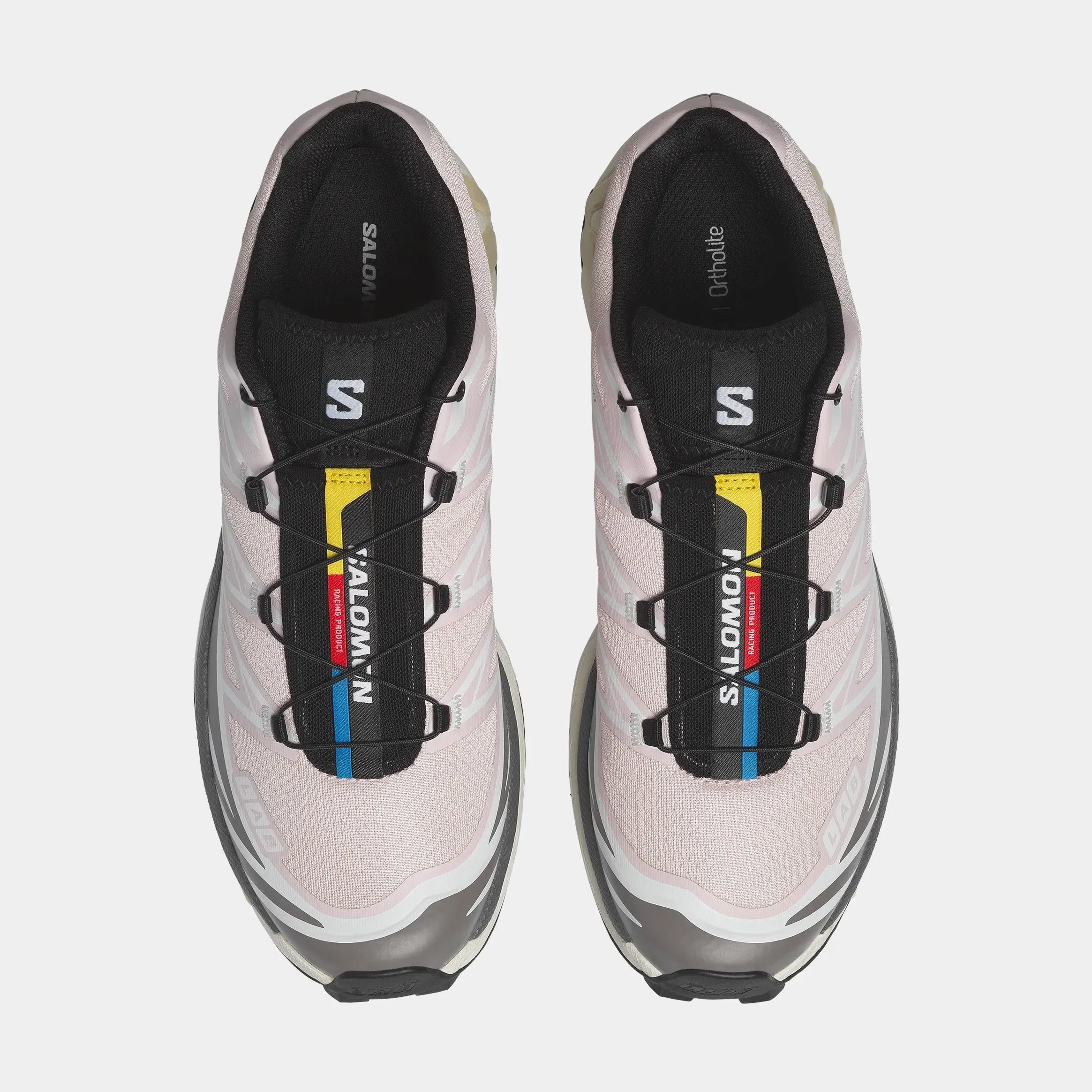 Salomon XT-6 Mens Running Shoes (Cloudburst/Icy Pink/Tapioca)
