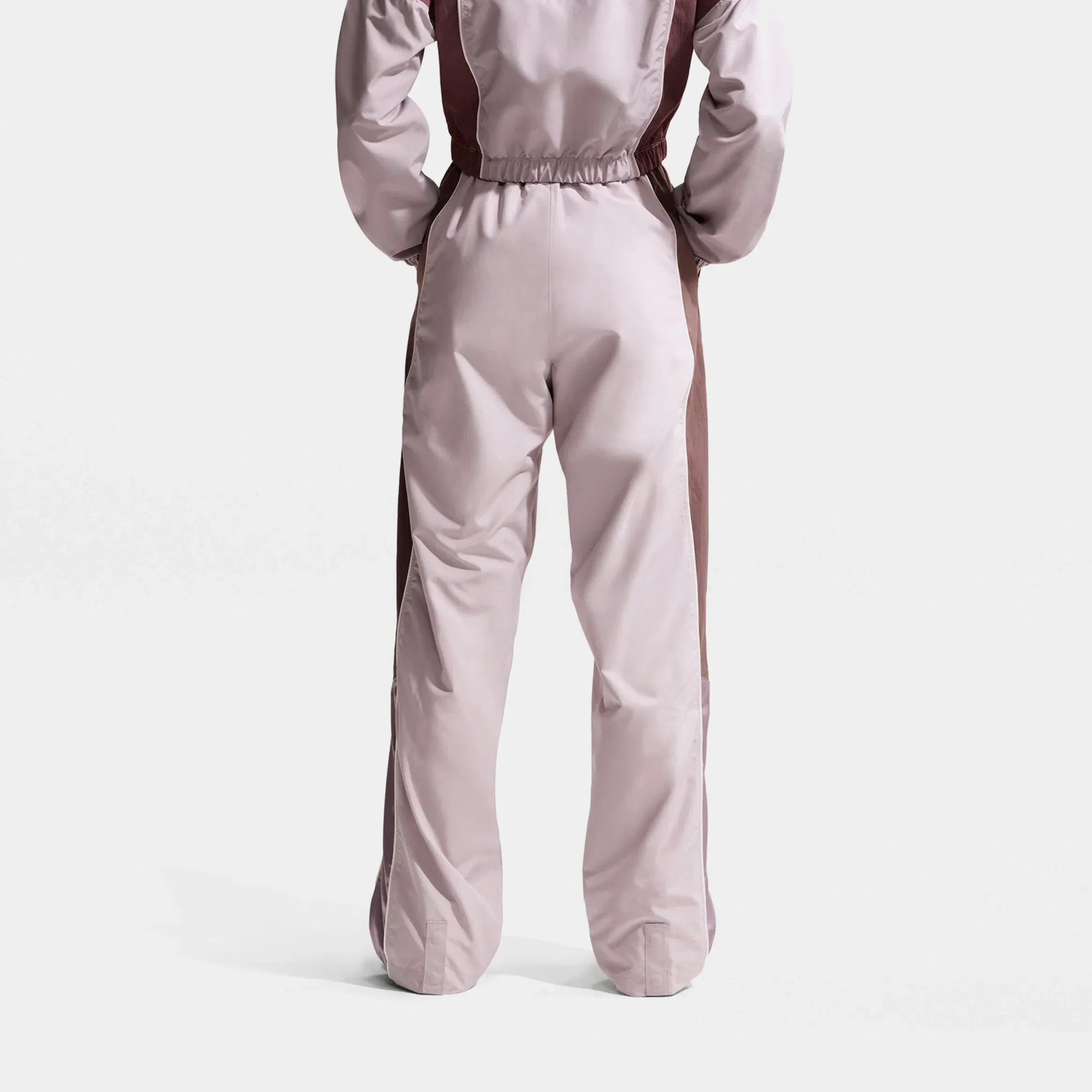 Nike NSW Oversized Mid Rise Track Womens Pants (Platinum Violet/Tattoo/Sail)