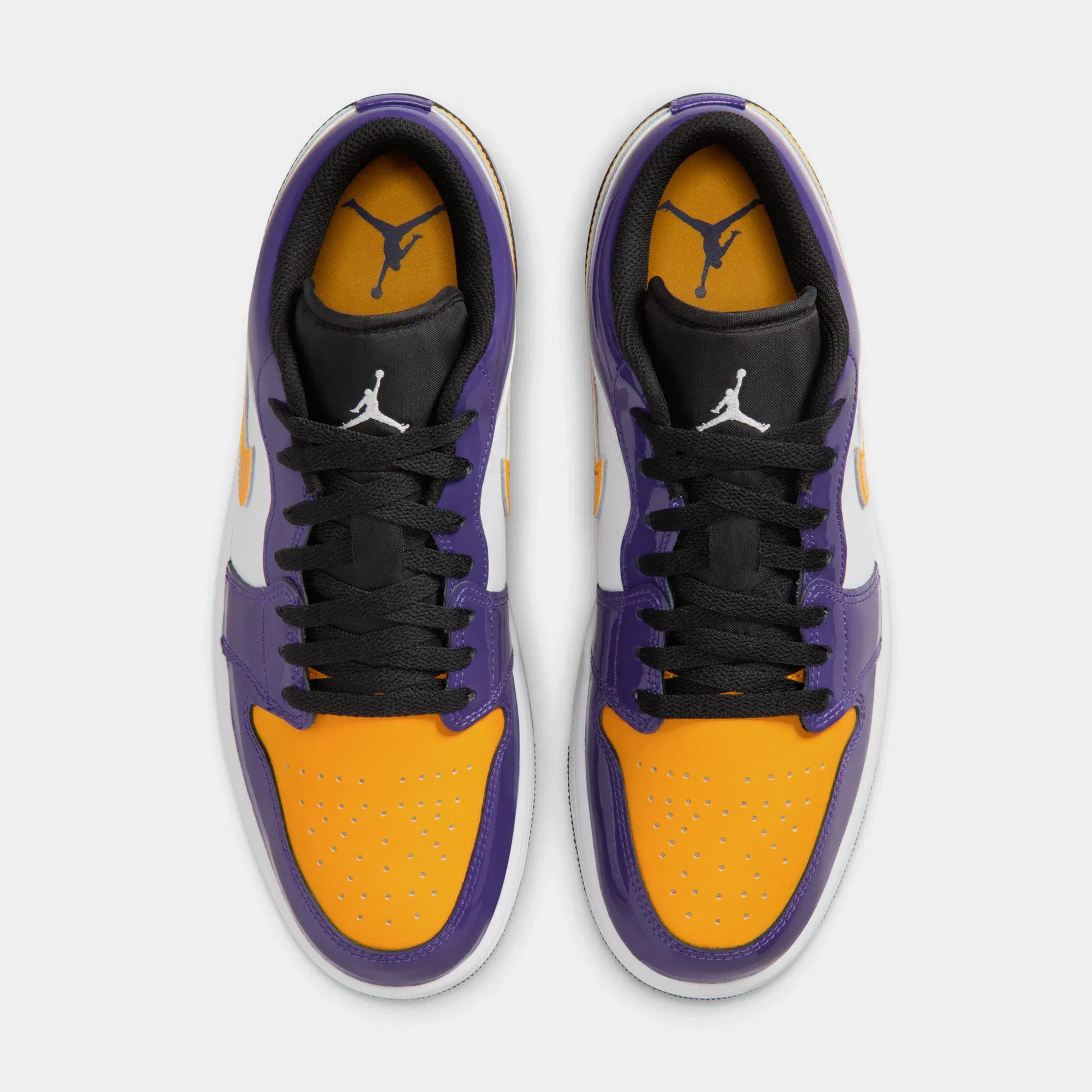 Air Jordan 1 Low SE Mens Lifestyle Shoes (Court Purple/White/Black/University Gold)