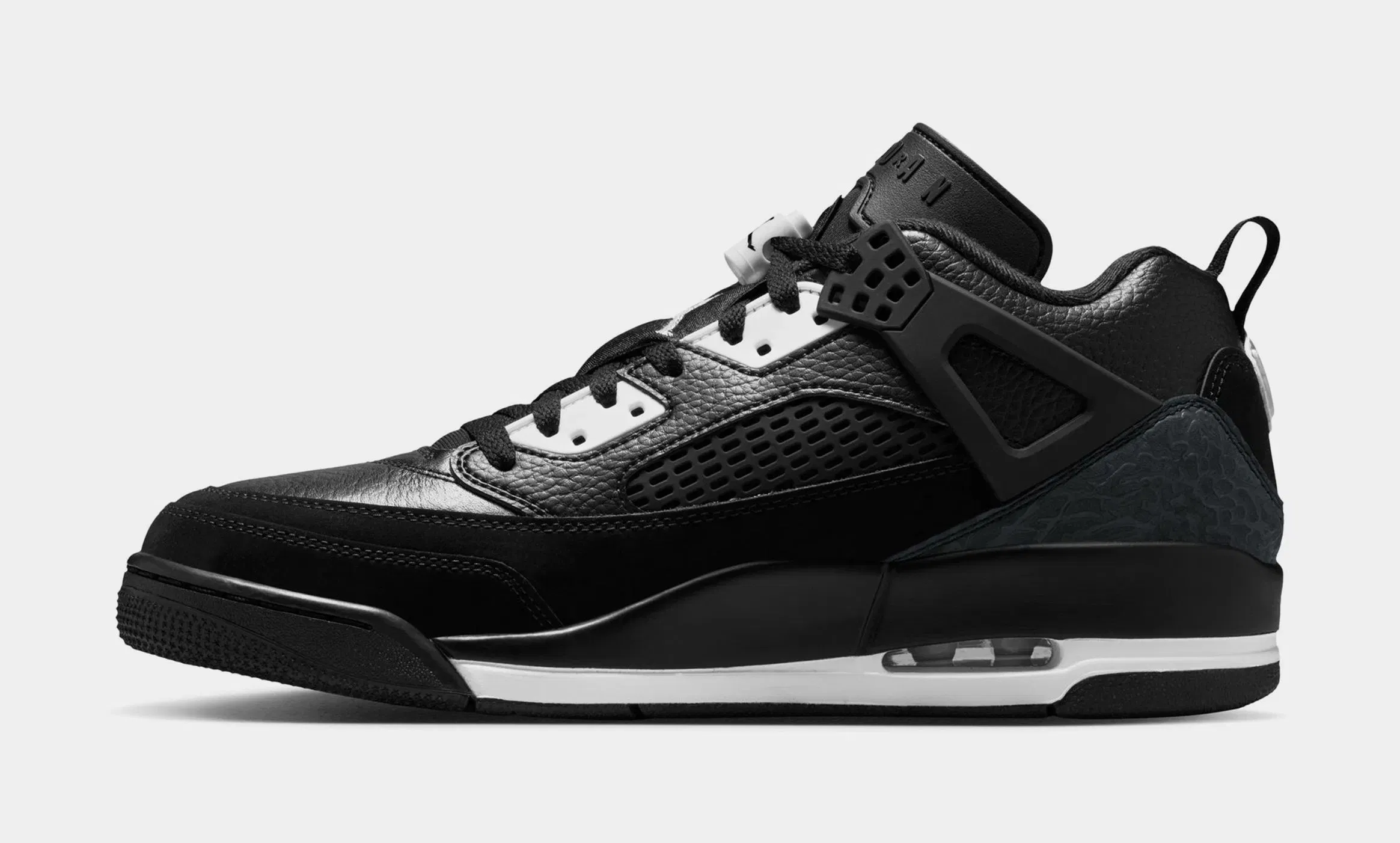 Air Jordan Spizike Low Mens Basketball Shoes (Black/White.White/Anthracite)