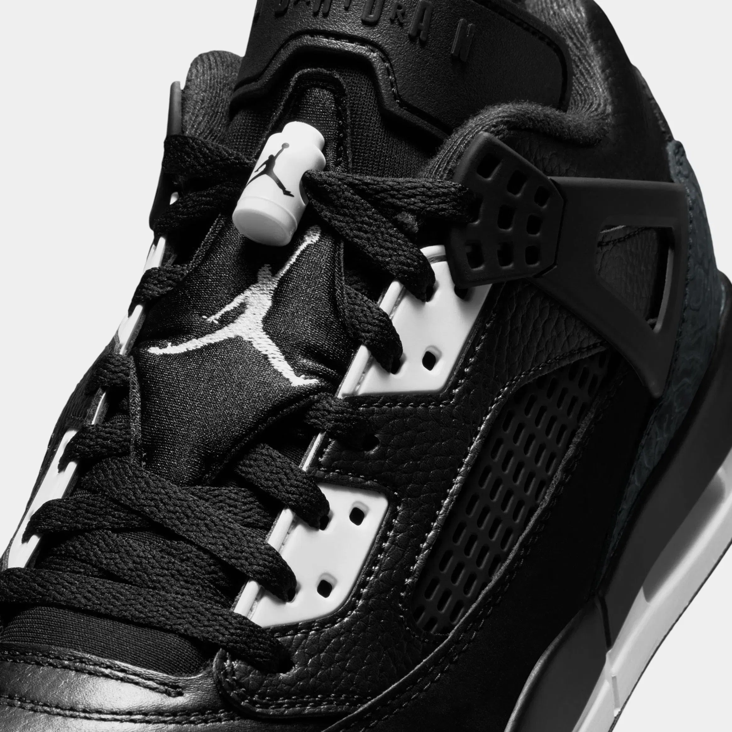 Air Jordan Spizike Low Mens Basketball Shoes (Black/White.White/Anthracite)
